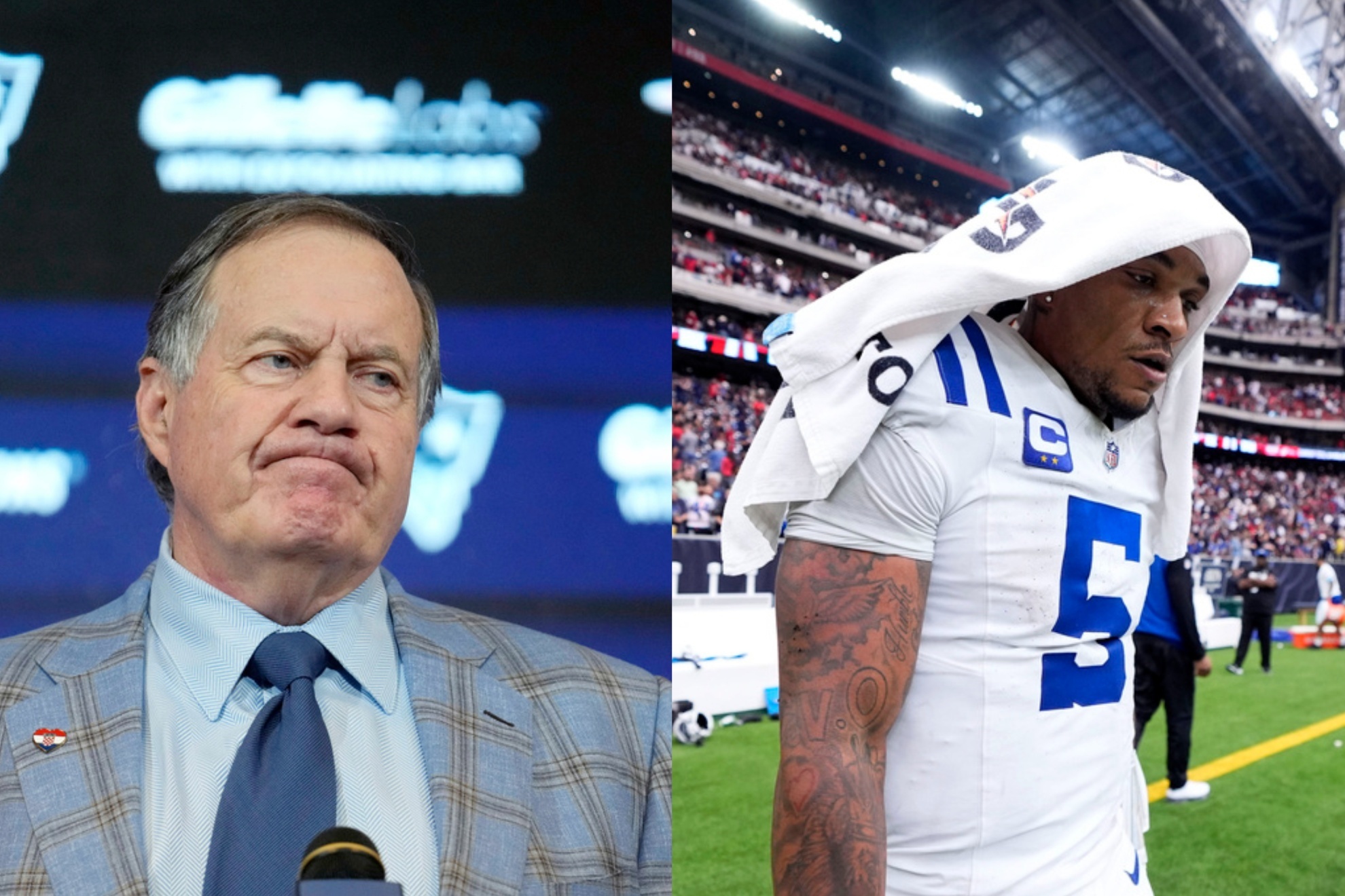 Bill Belichick harshly criticized Anthony Richardsons lack of mentality.