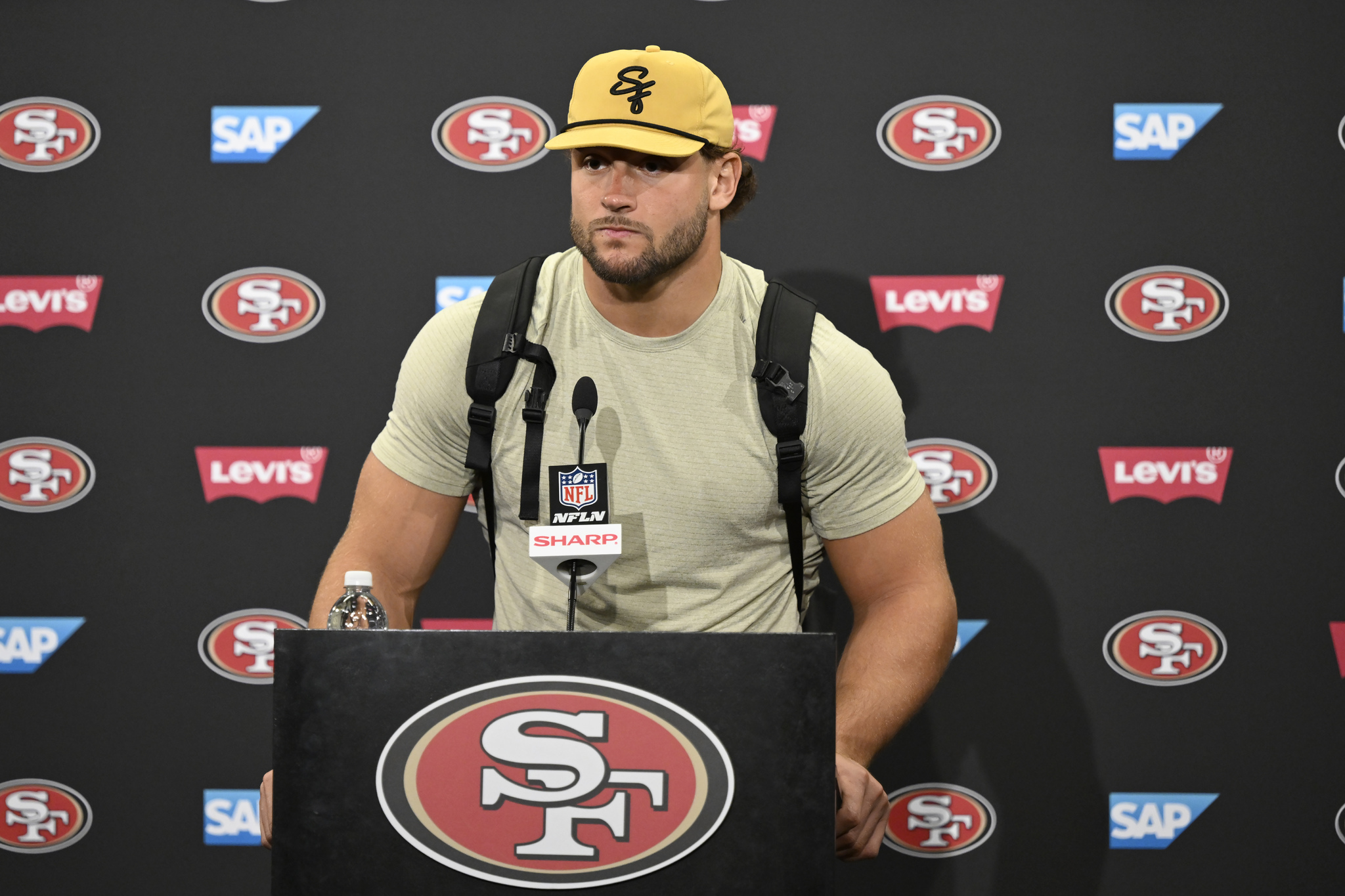 San Francisco 49ers defensive end Nick Bosa