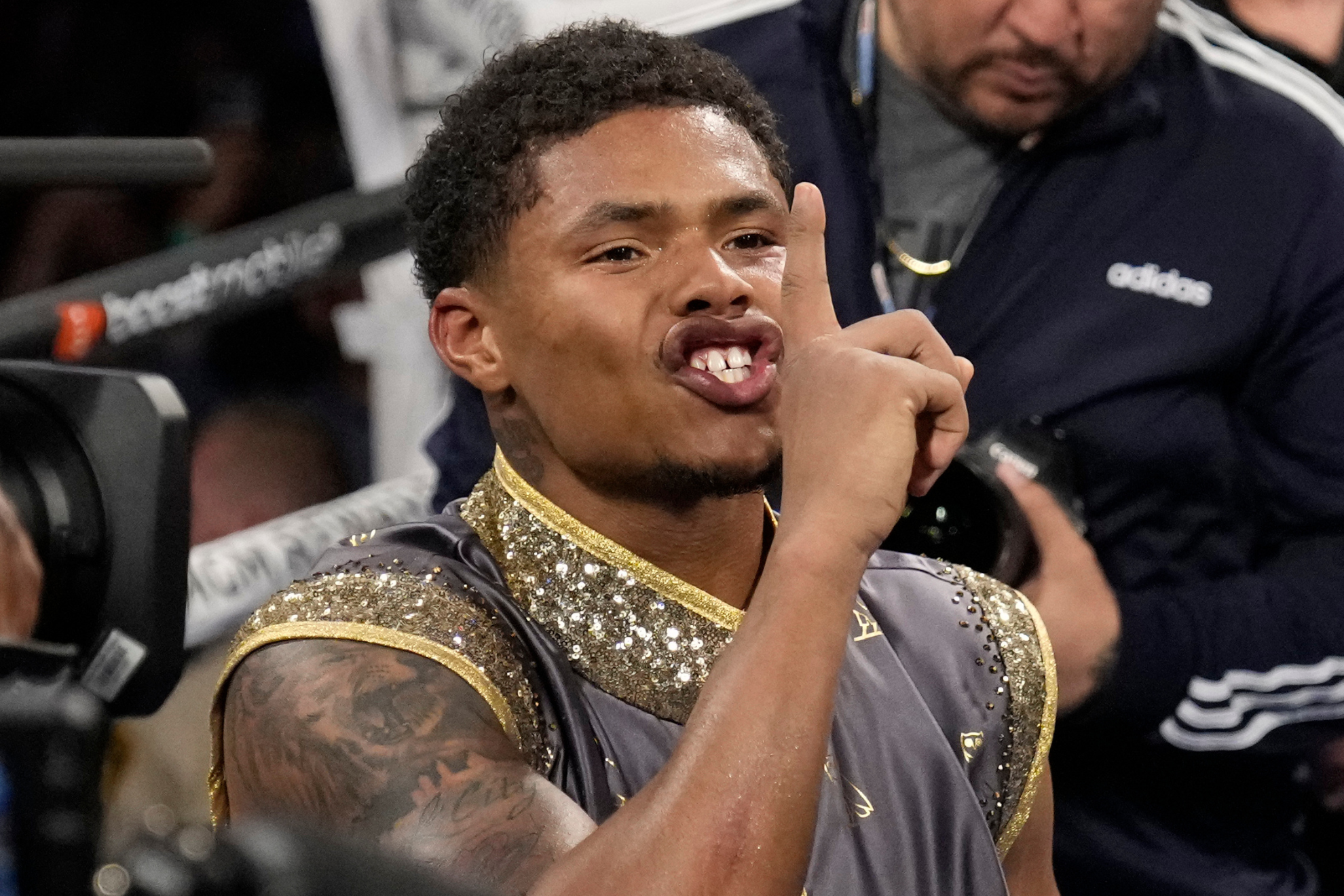 Shakur Stevenson has a lot of critics.