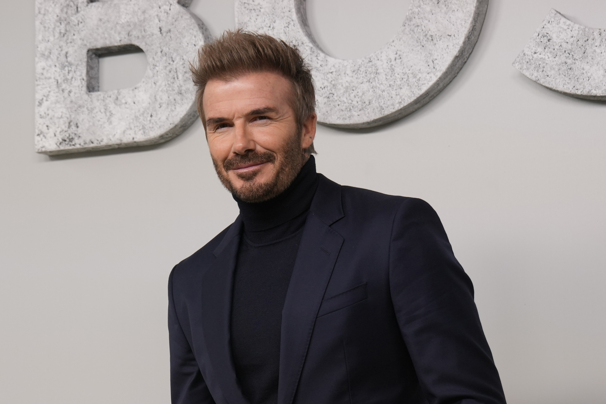 Former soccer star David Beckham
