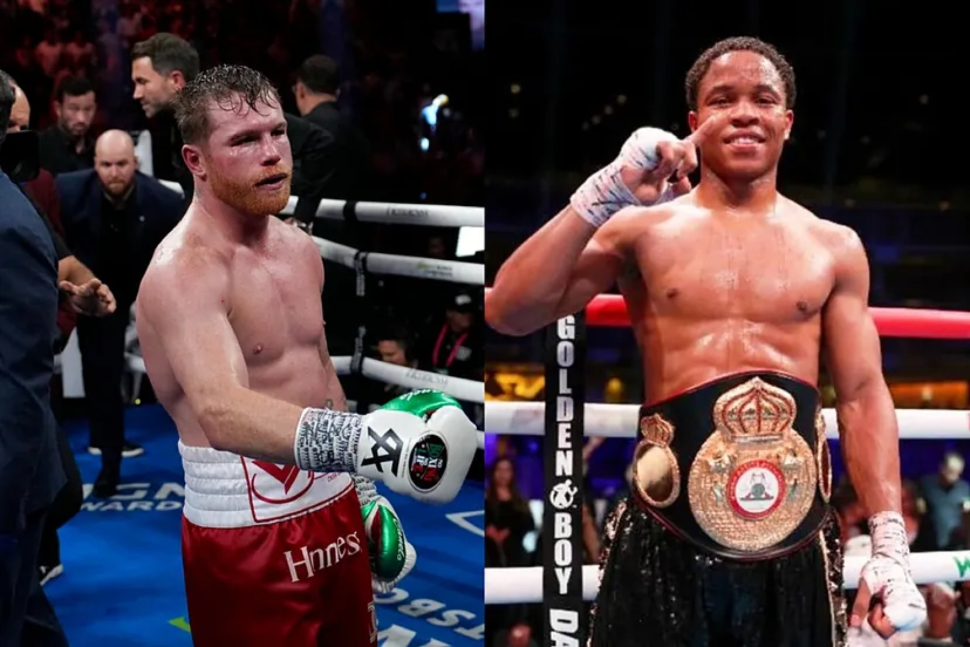 Canelo and Schofield experience similar moment in the ring and are mocked by users in networks