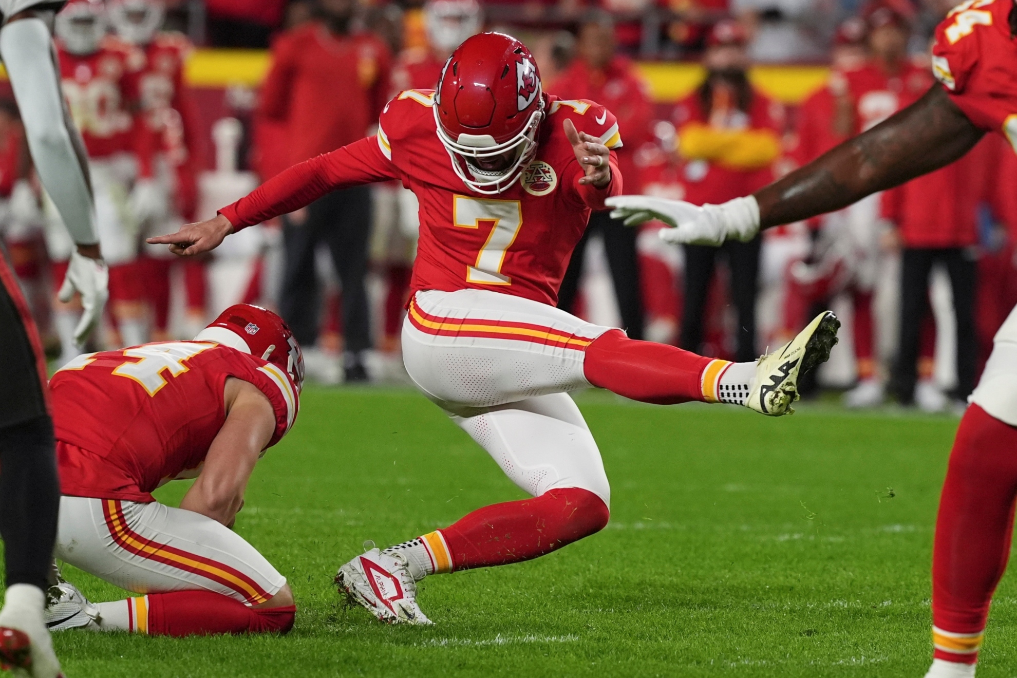 Undefeated Chiefs Suffer Blow: Butker to Miss Time After Meniscus Surgery