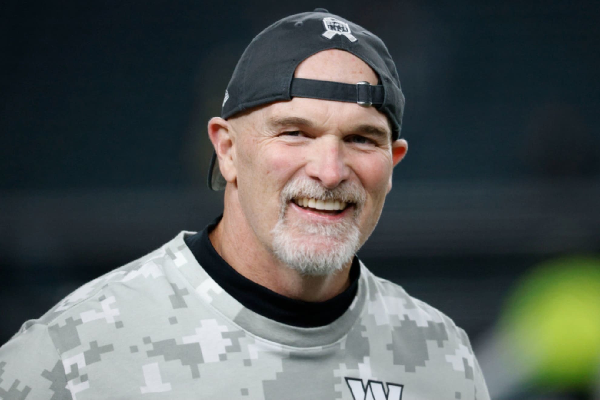 Dan Quinn, head coach of the Washington Commanders.