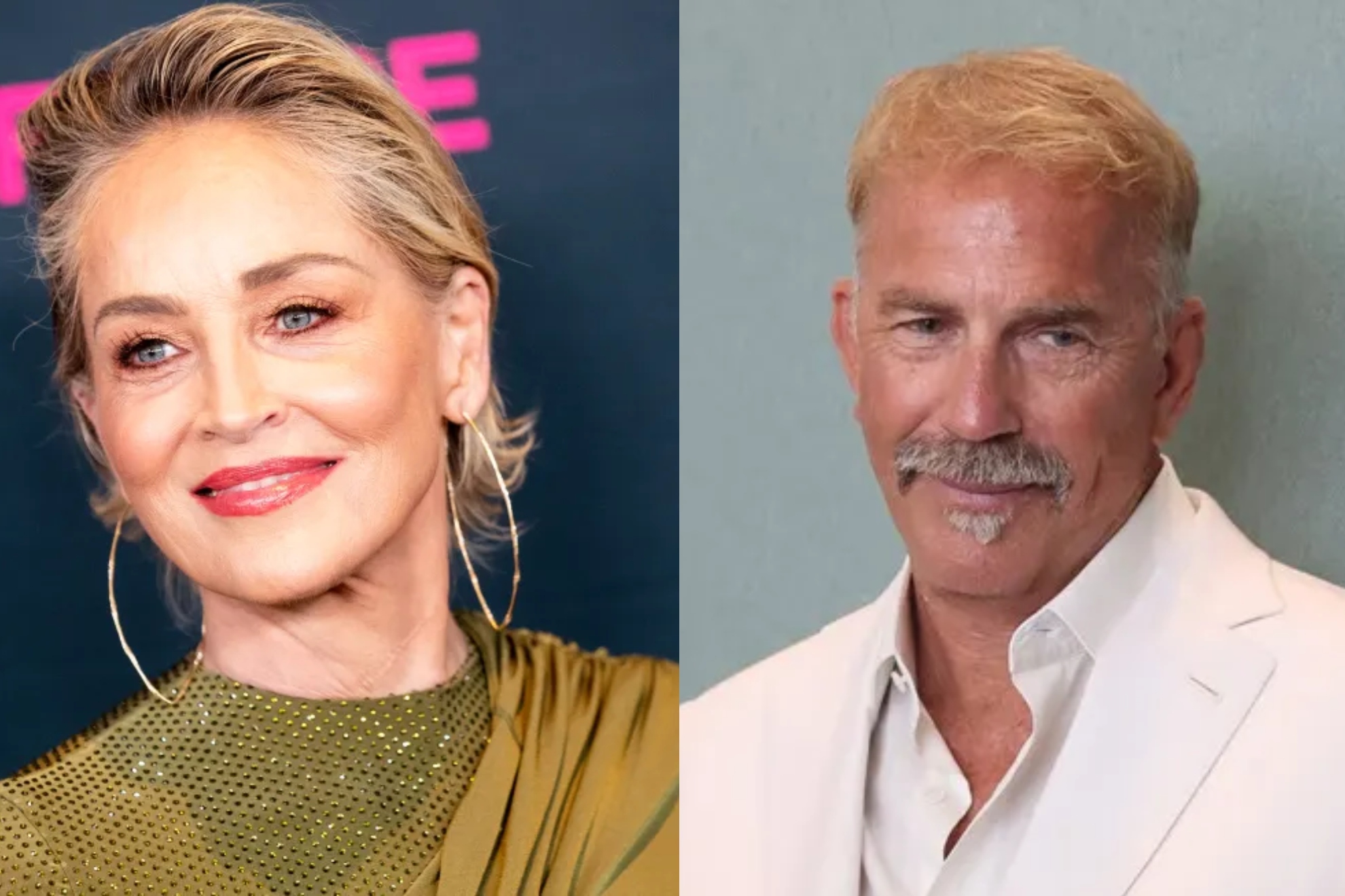 Rumors of romance between Sharon Stone and Kevin Costner are fueled after their flirtation at the Governors Awards
