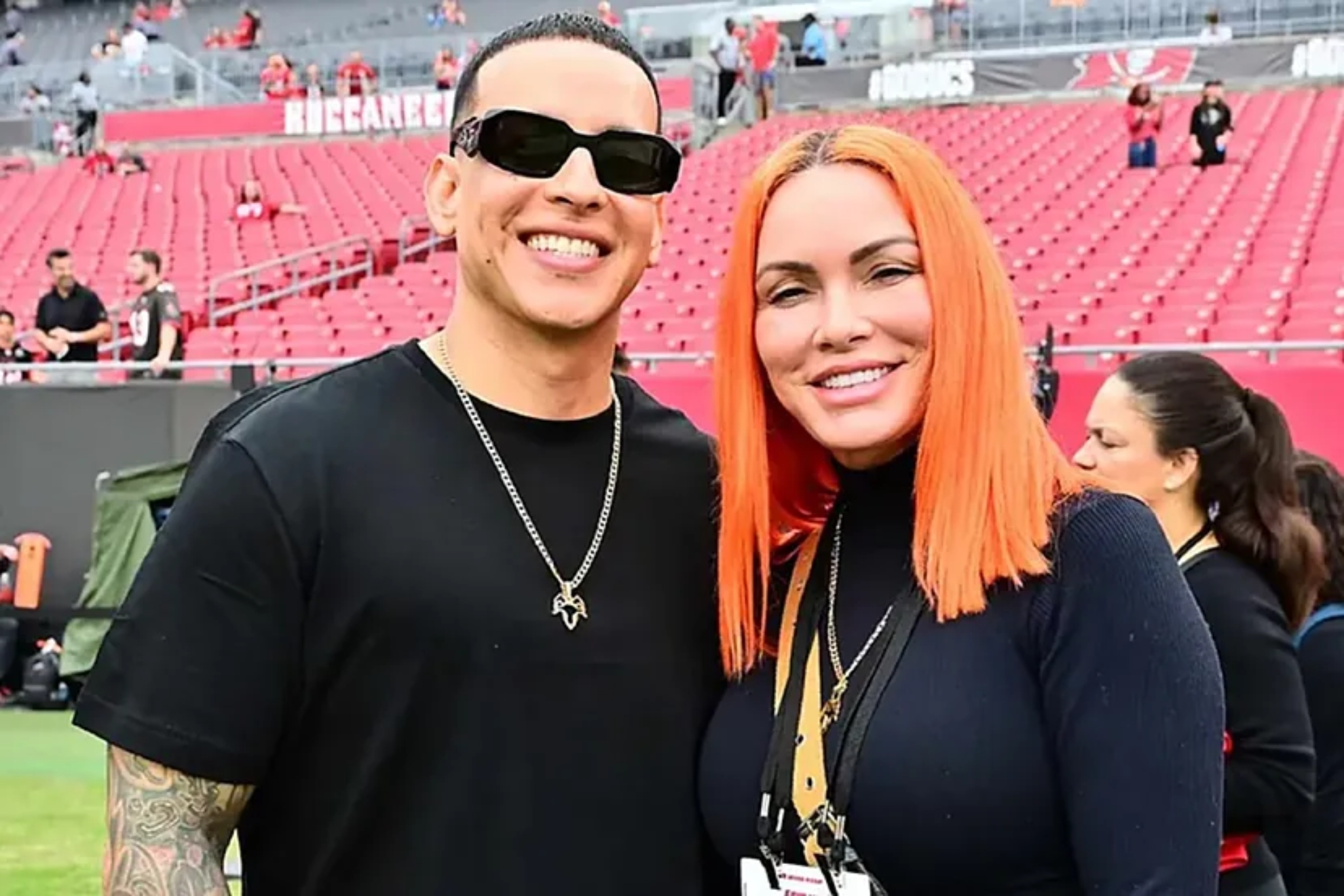 Daddy Yankee and his ex-wife Mireddys Gonz�lez.