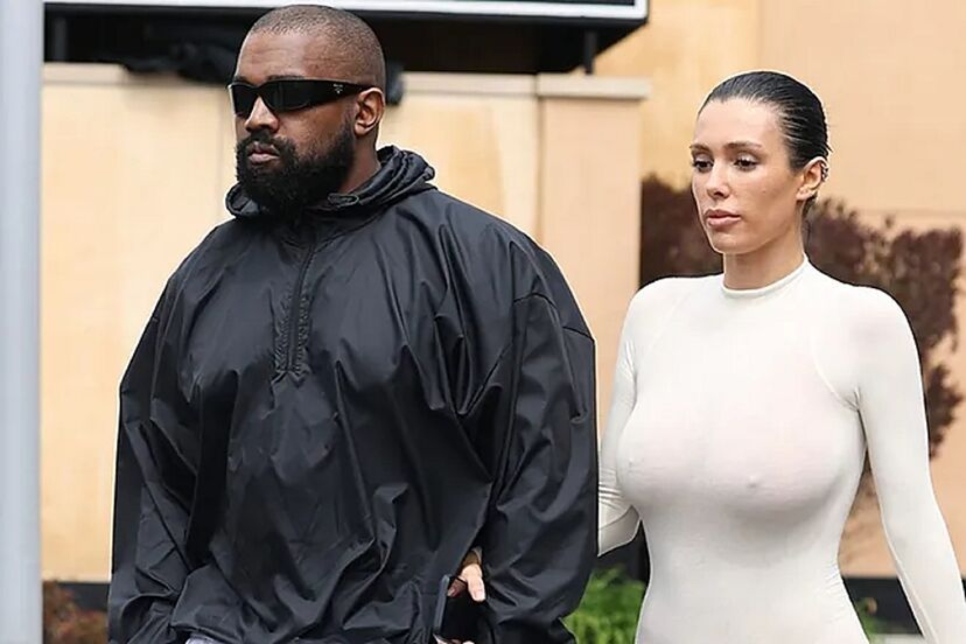 Kanye West and Bianca Censori