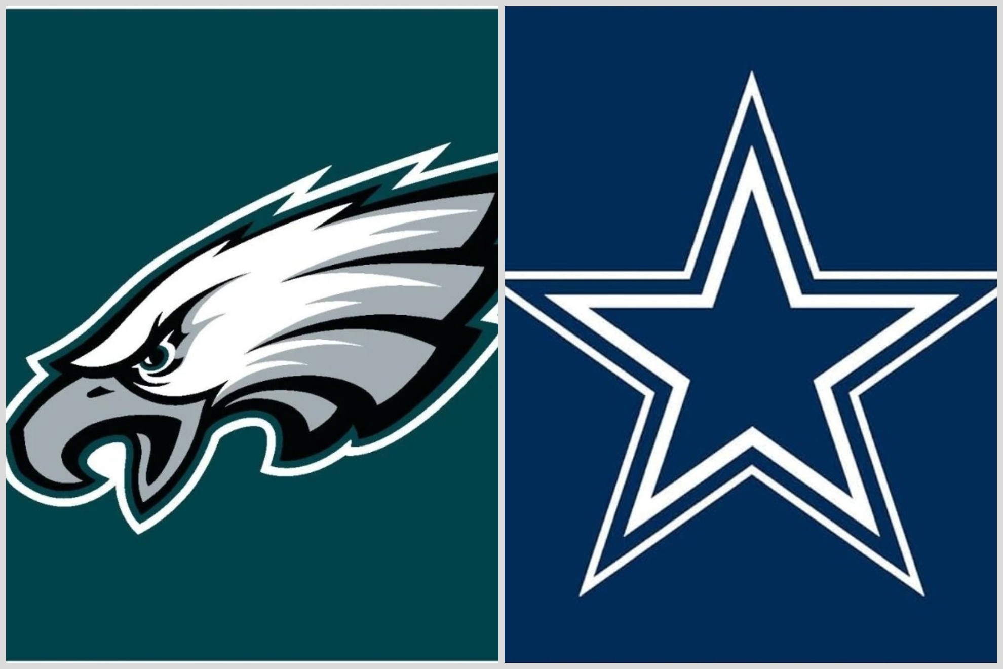 Philadelphia Eagles and Dallas Cowboys