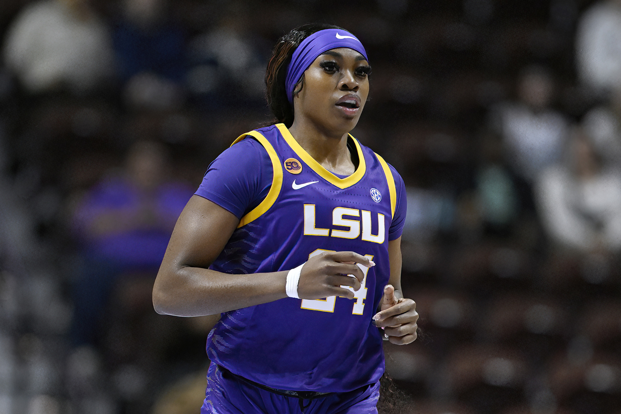 LSU guard Aneesah Morrow