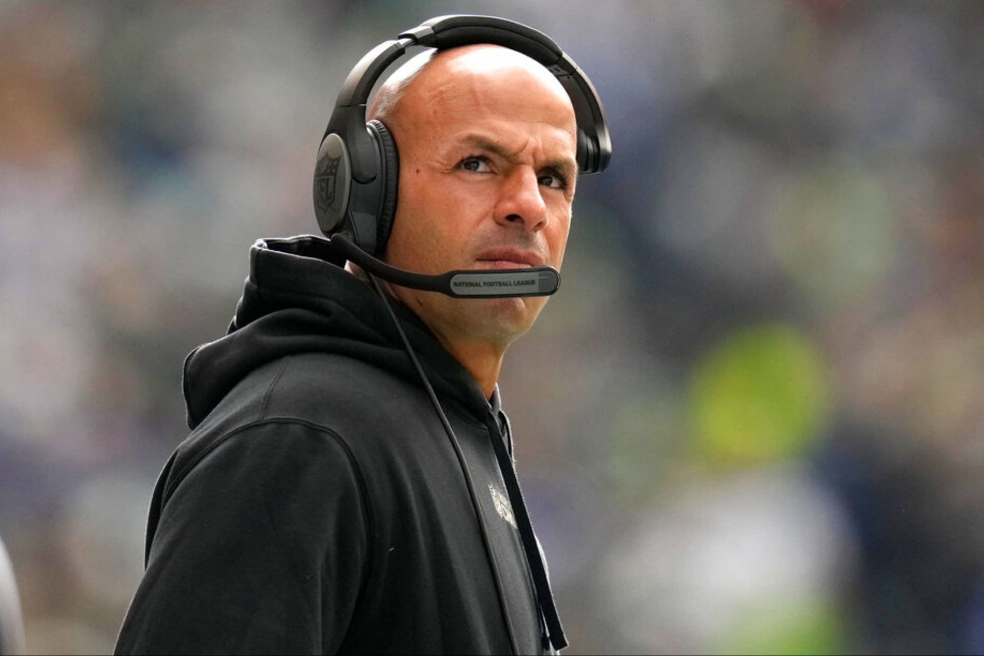 Former Jets head coach, Robert Saleh.