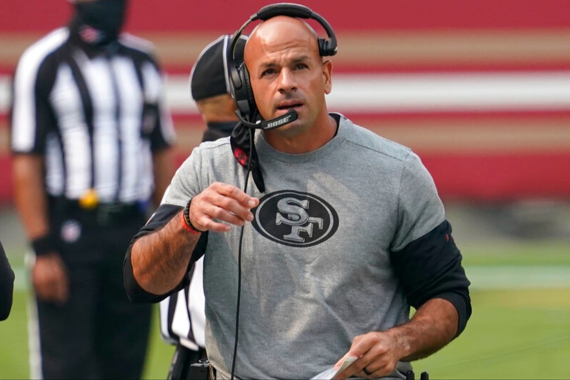 Robert Saleh is a former 49ers defensive coordinator.