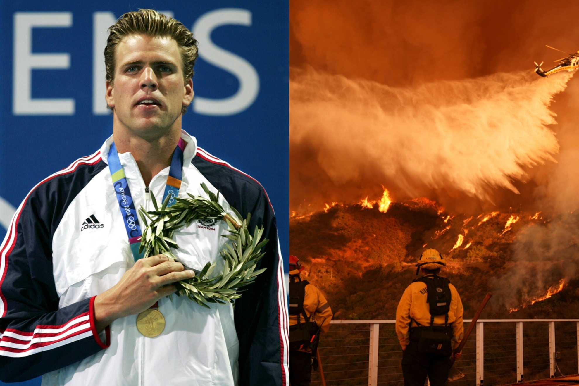 The IOC will replace the medals that Gary Hall Jr. lost in the Los Angeles wildfire.