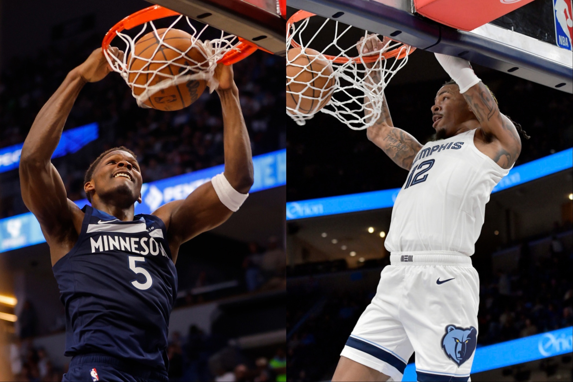 Fans demand Anthony Edwards and Ja Morant in the Slam Dunk Contest.