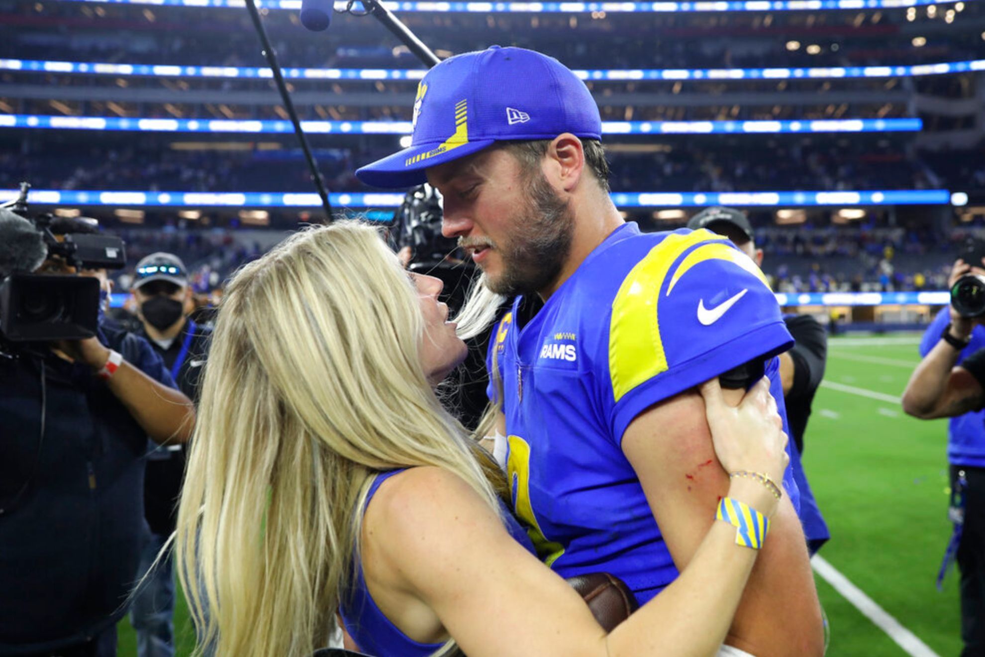 Stafford won a Super Bowl in his first season in LA