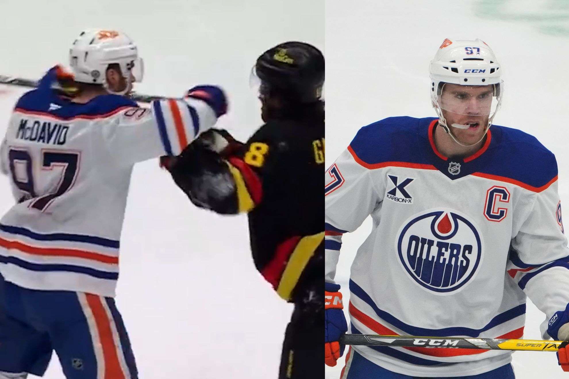 Edmonton Oilers superstar delivers a dangerous hit to a rivals face and gets suspended for three games