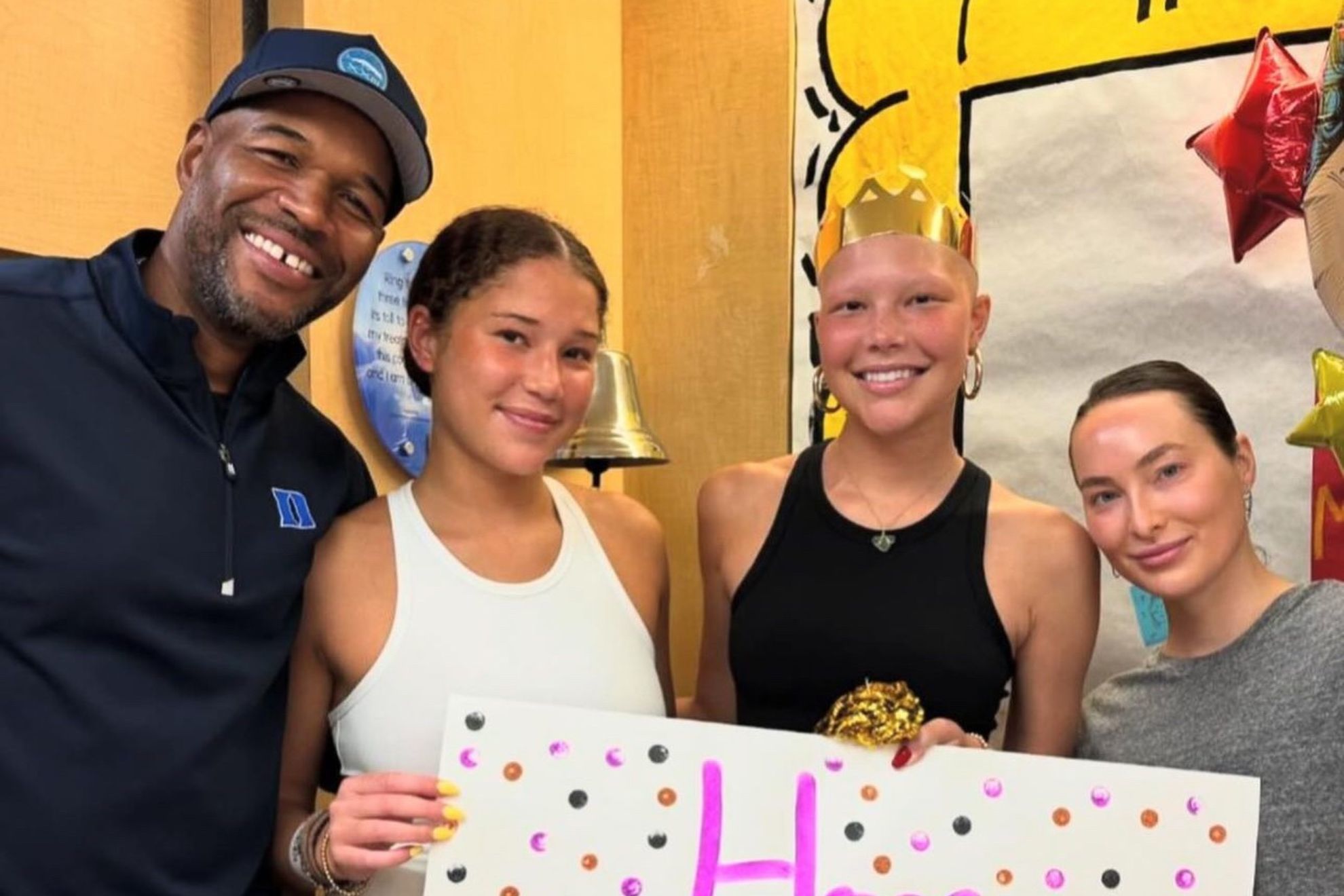 Michael Strahans family is not giving up hope.