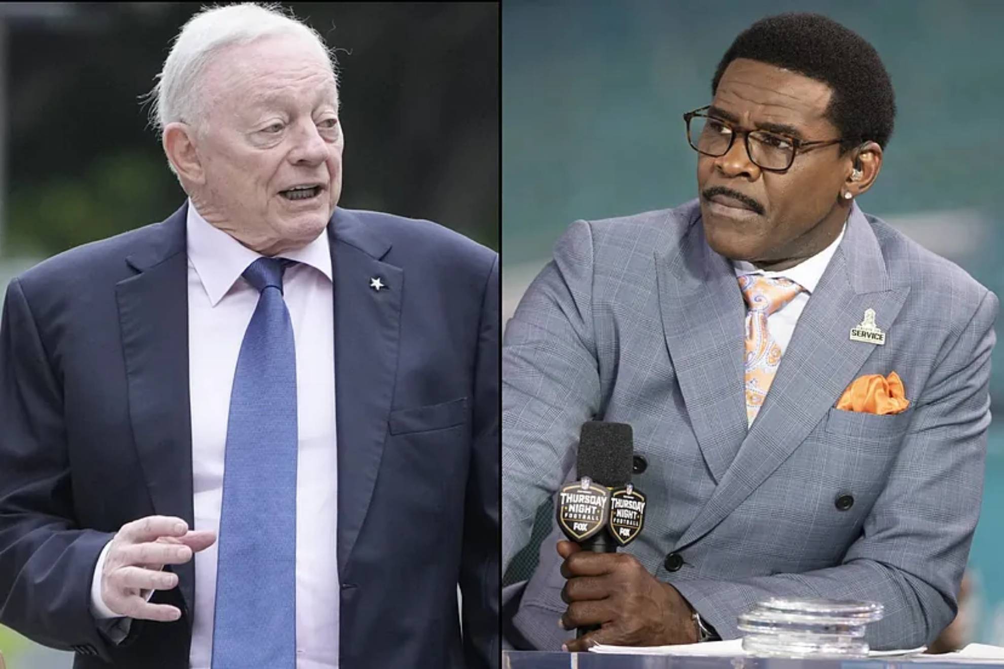 Michael Irvin cries after Cowboys latest decision and shoots Jerry Jones: Im hurt, this time I wont defend him