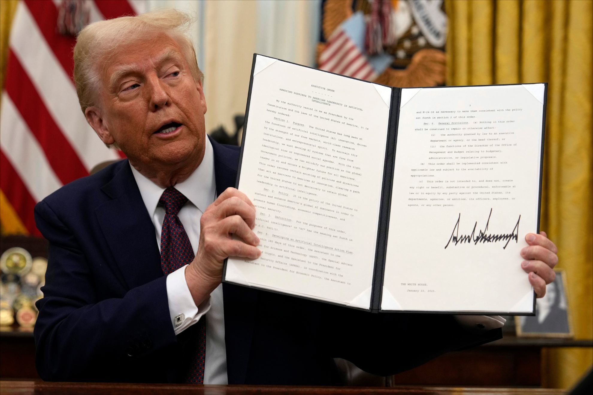 Donald Trump plans adjustments to US education reform.