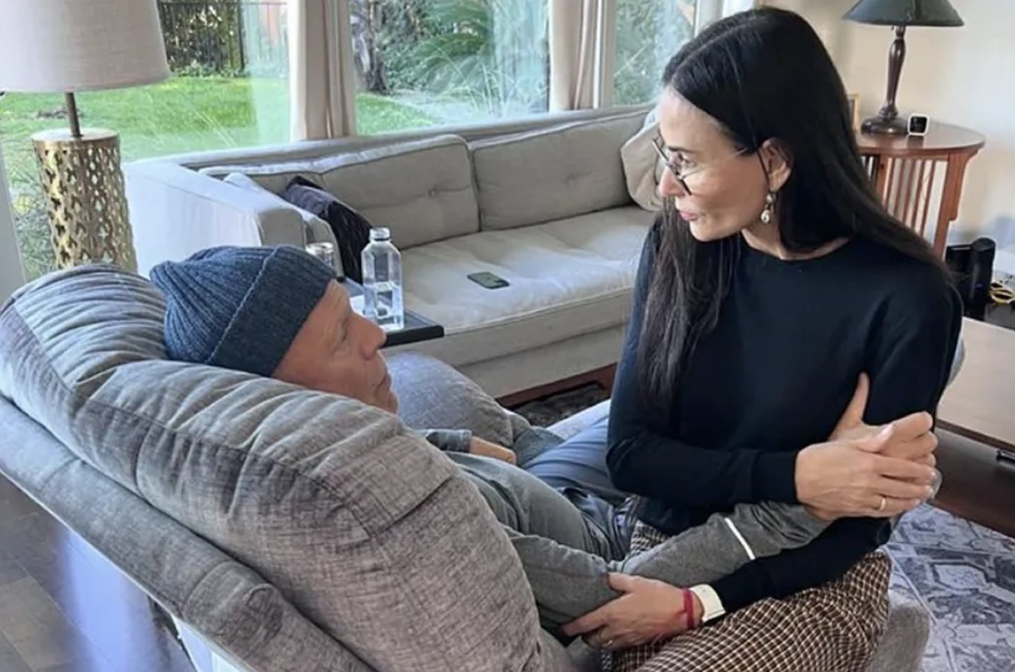 Demi Moore and Bruce Willis