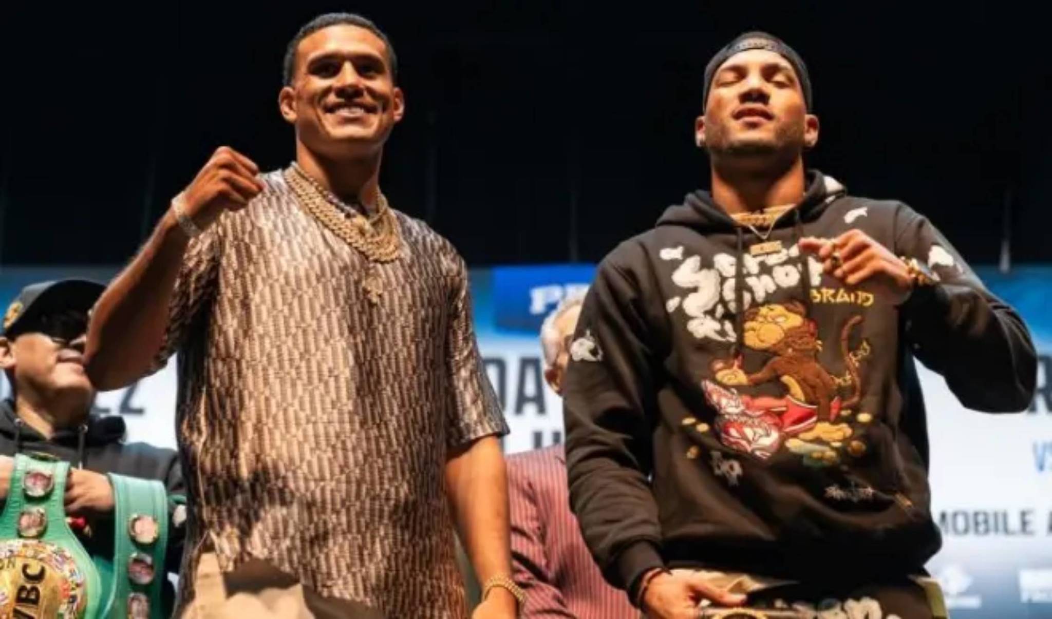 David Benavidez and David Morrell.