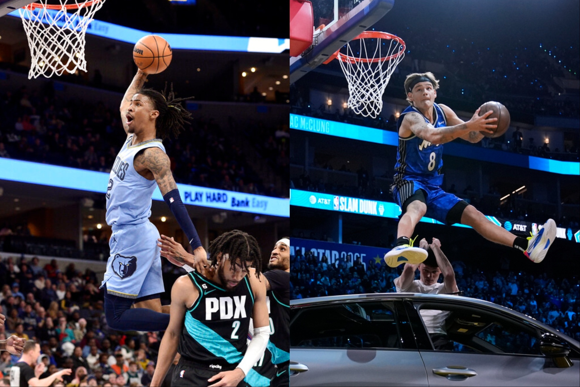 Fans dont believe Ja Morant can beat Mac McClung in the NBA dunk contest.