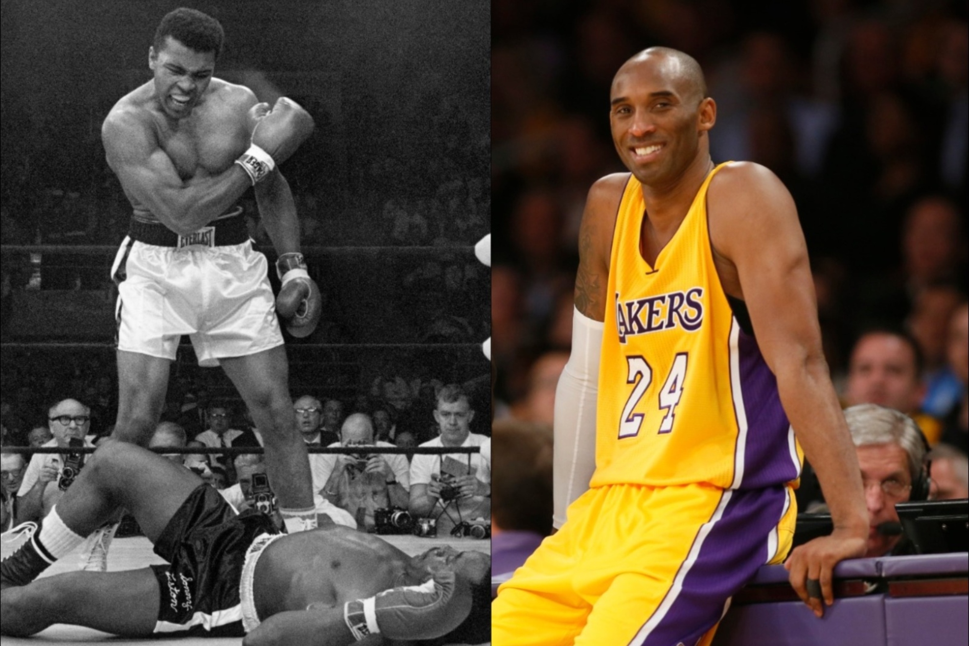 Muhammad Ali and Kobe Bryant