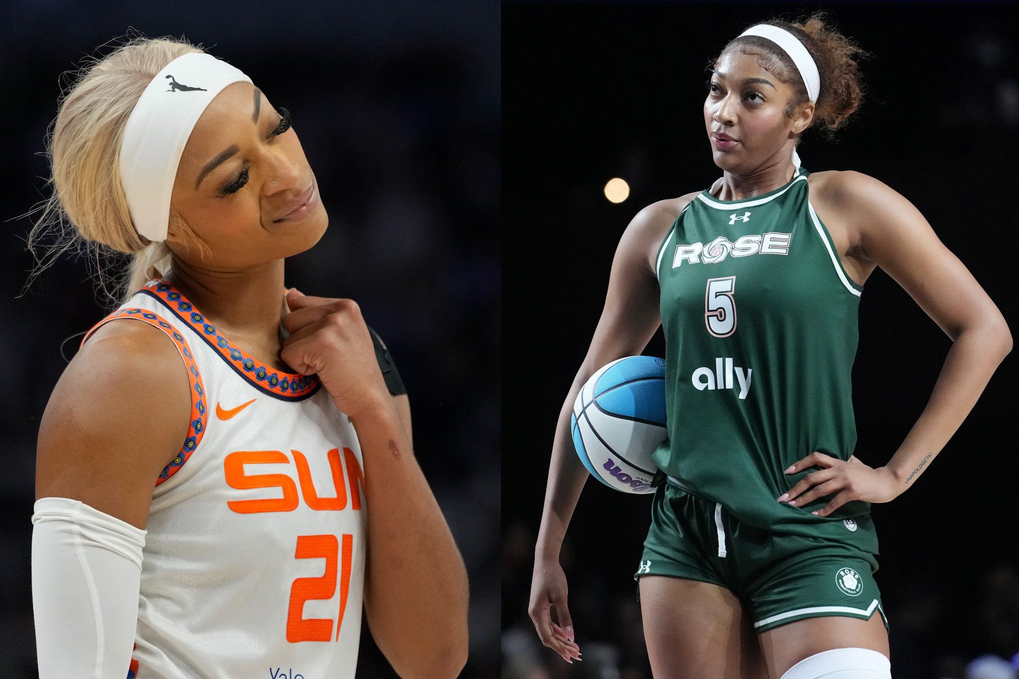 DiJonai Carrington / Angel Reese