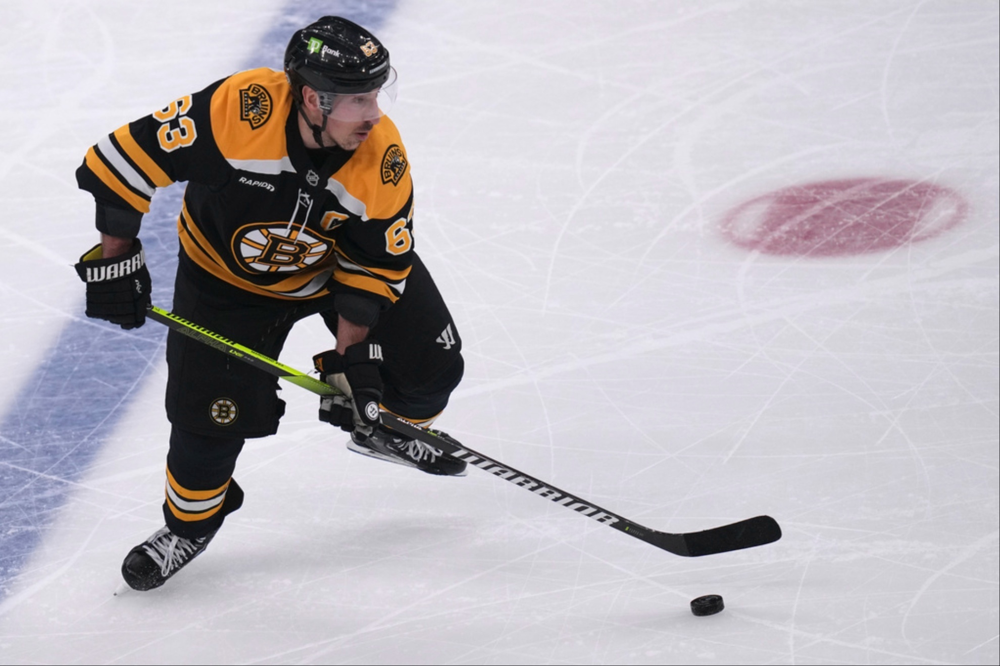 The Boston Bruins traded Brad Marchand to the Florida Panthers at the last minute.