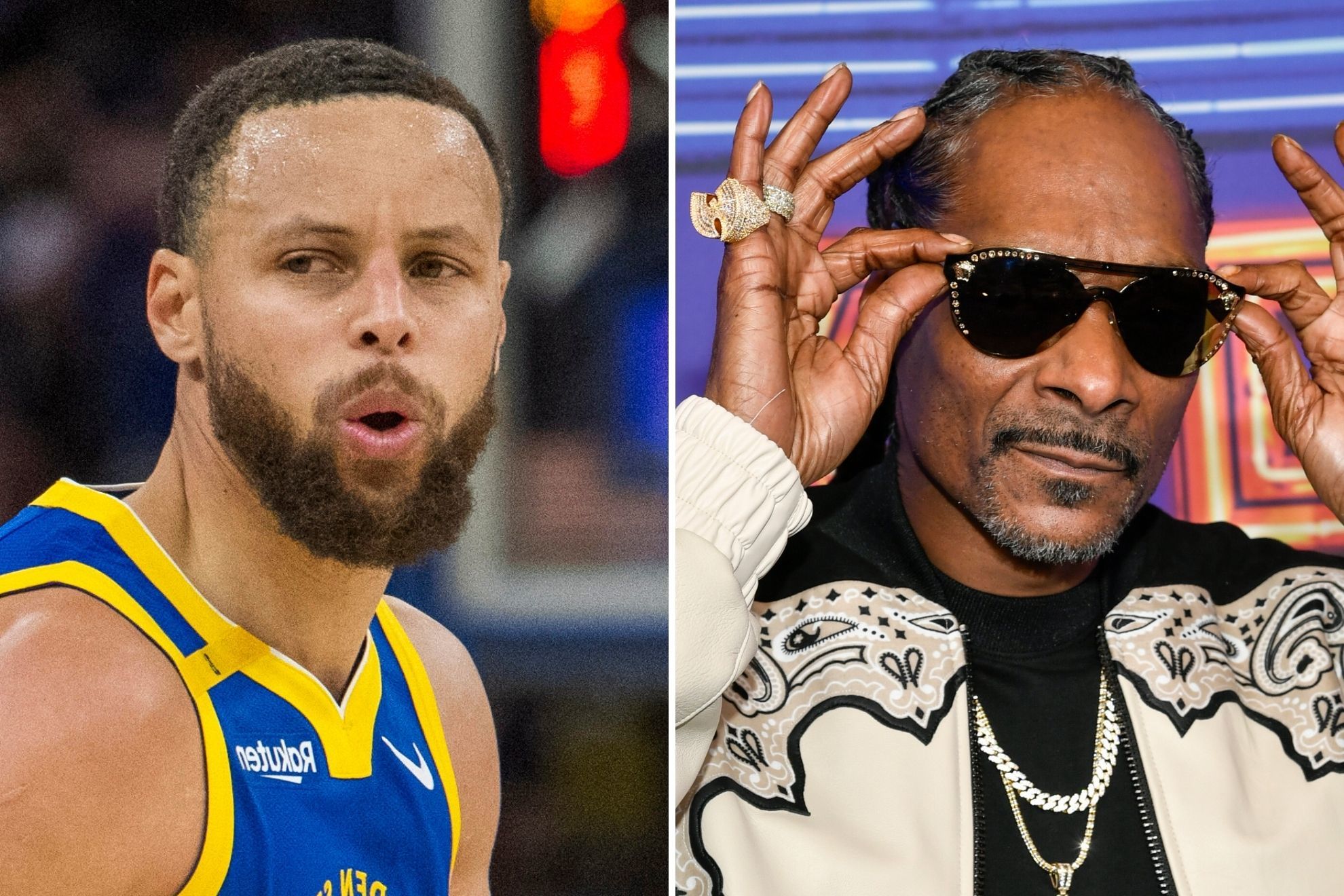 Steph Curry falls into Snoop Doggs clutches with a gift that makes him feel cooler
