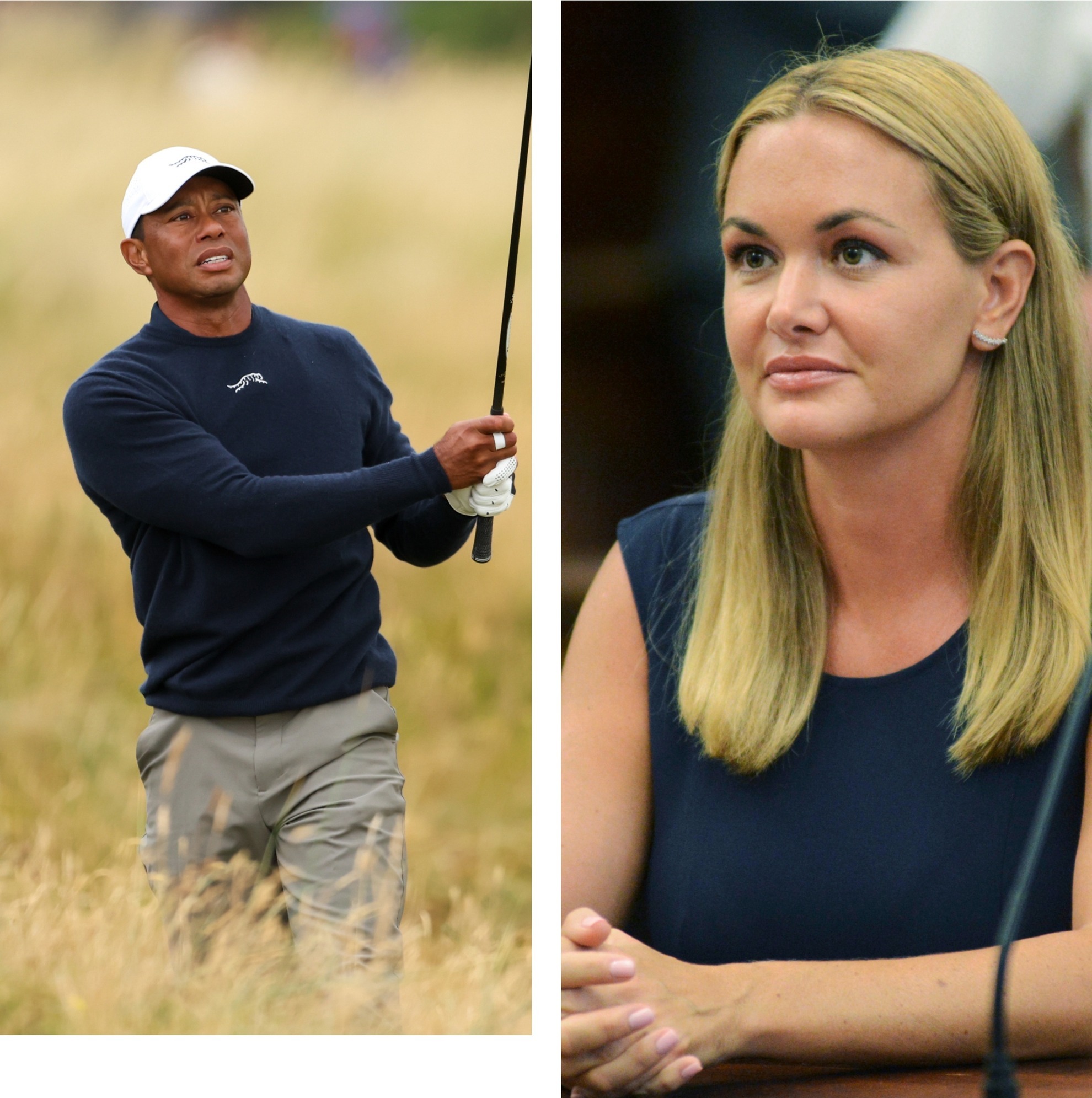 Tiger Woods and Vanessa Trump