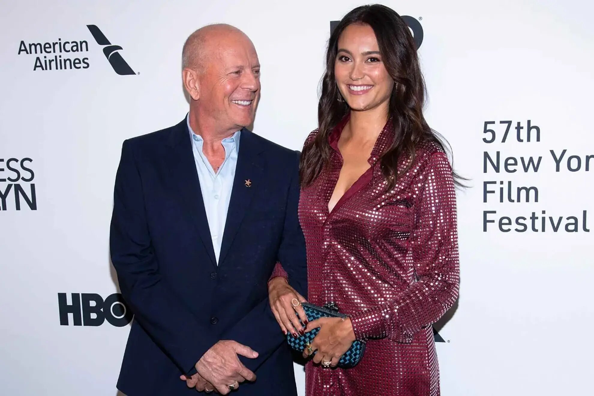 Bruce Willis and Emma Heming