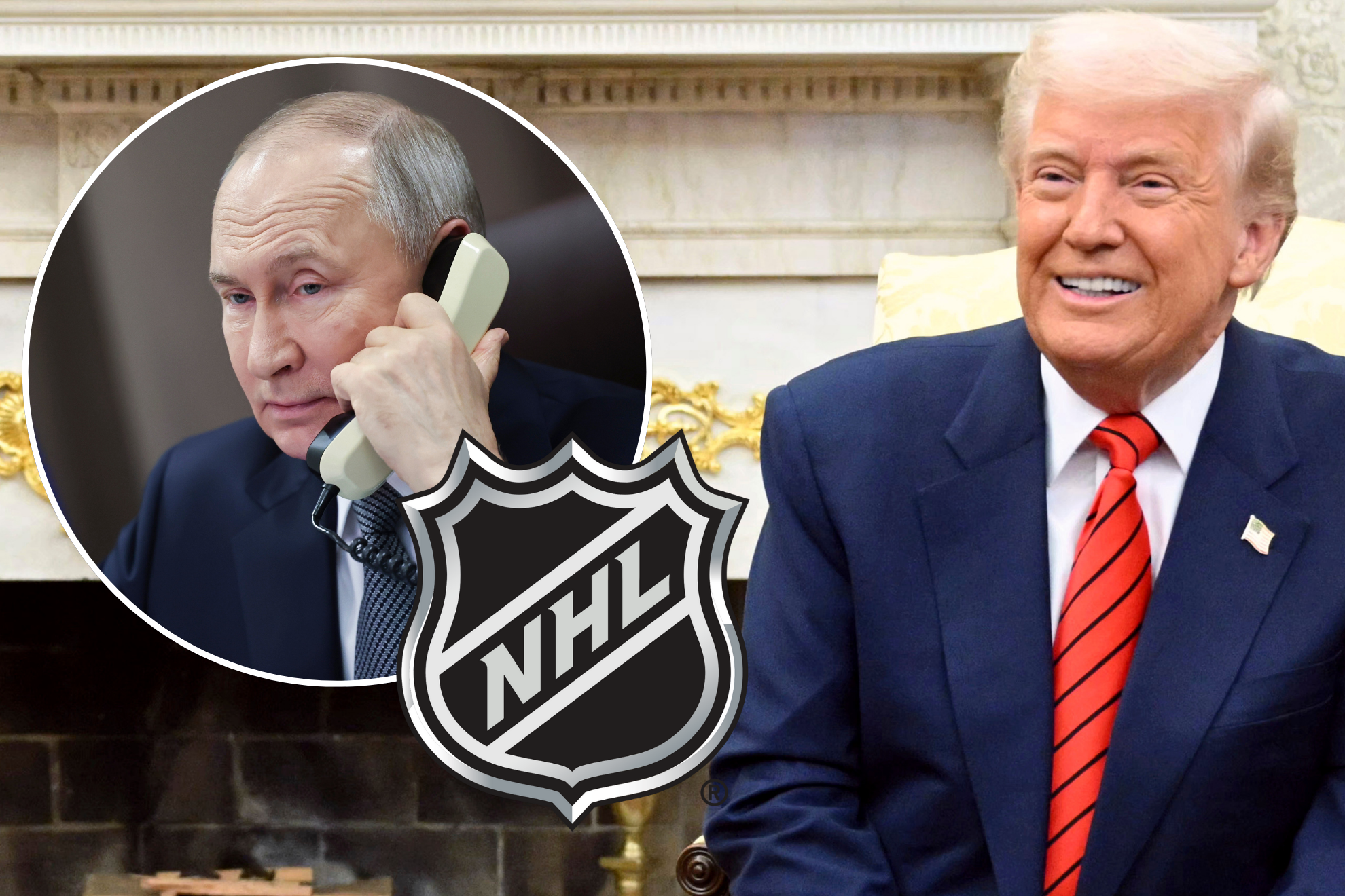 Donald Trump supports Vladimir Putins idea of hosting hockey games between the United States and Russia