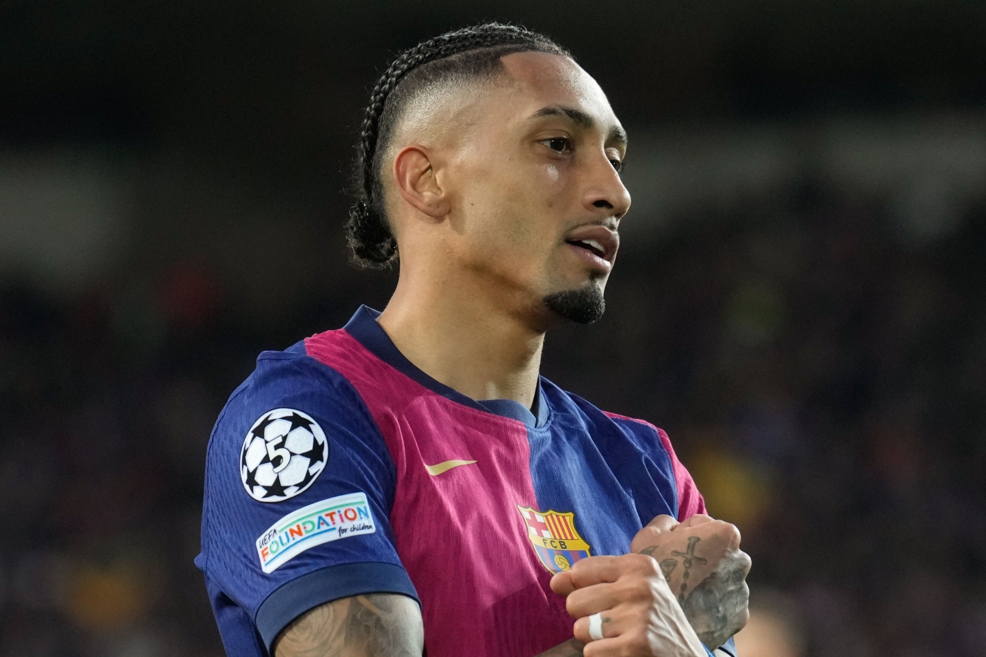 Racism storm at Disneyland: Barcelona star Raphinha claims characters ignored his young son while white children were given hugs