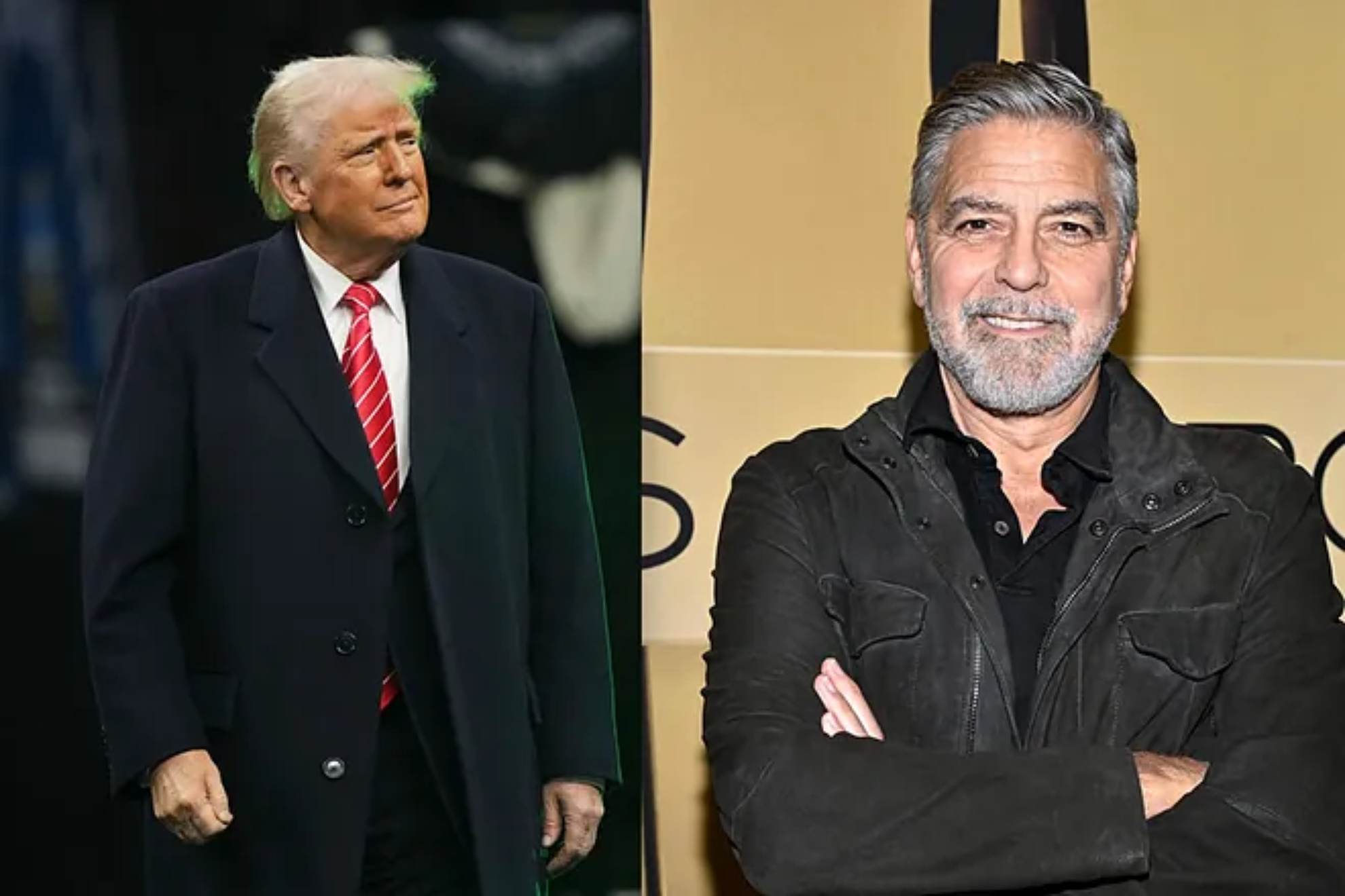 Donald Trump tramples George Clooney and makes him his new enemy: Second-rate movie star