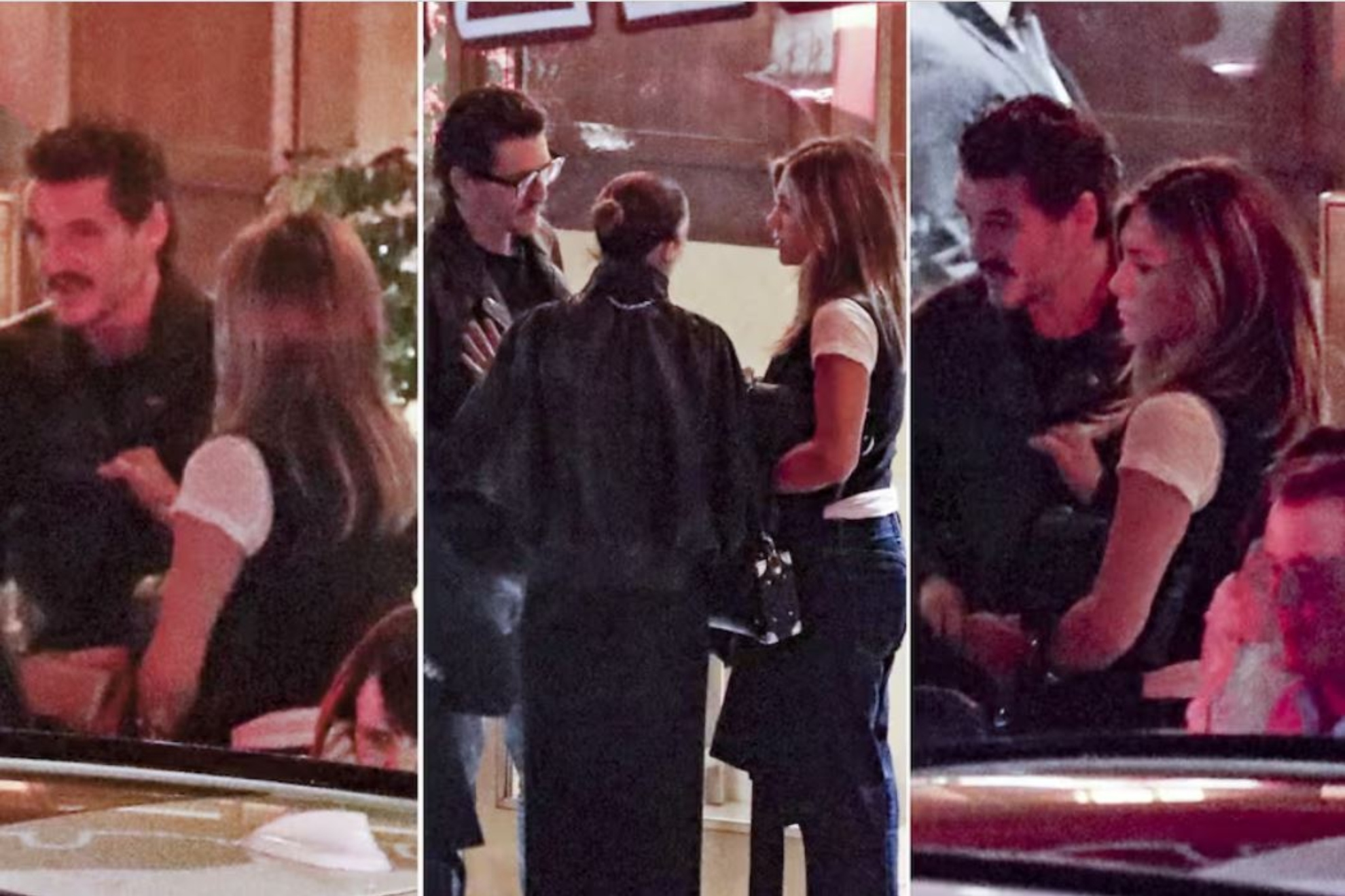 This was the mysterious meeting between Jennifer Aniston and Pedro Pascal.