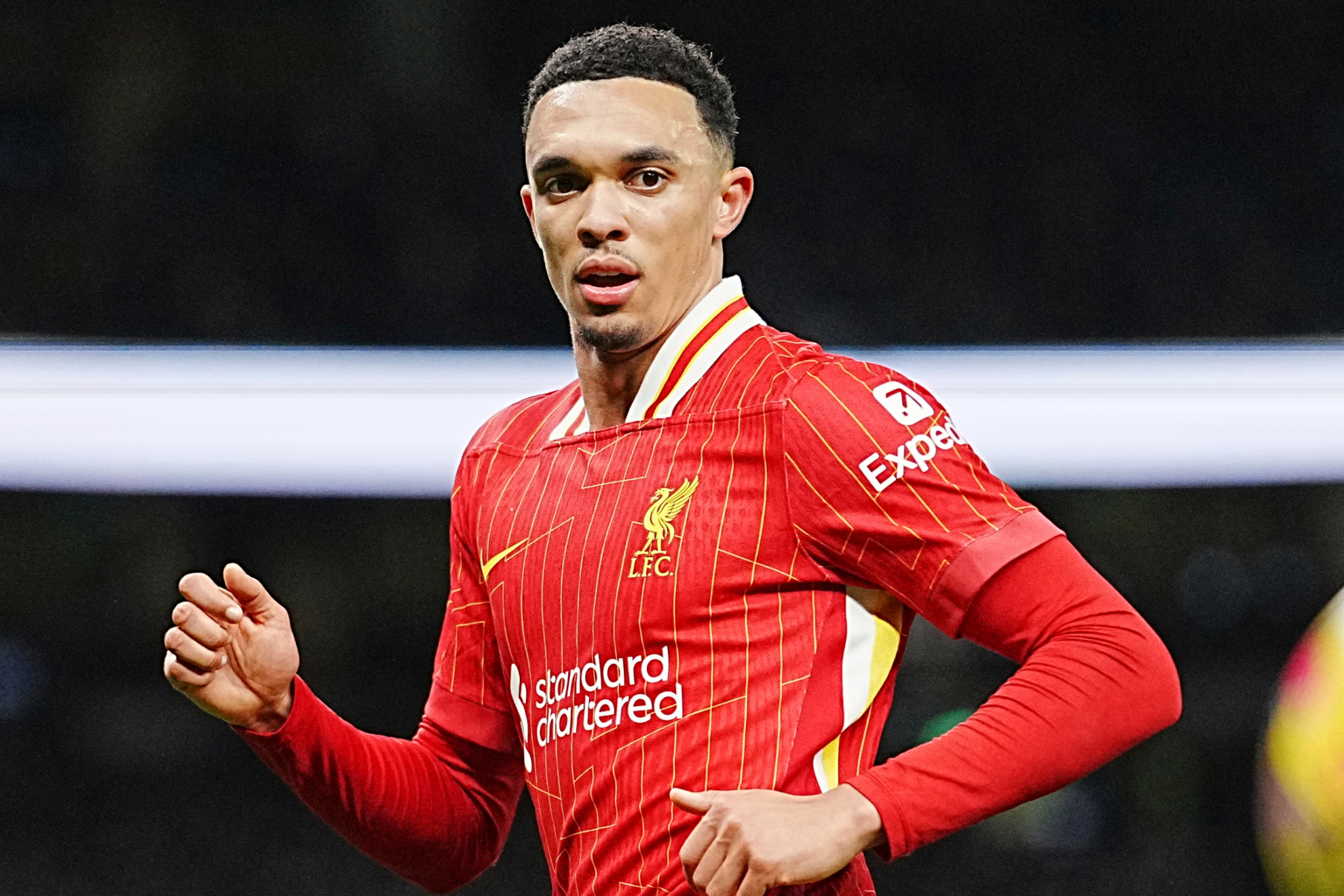 Trent Alexander Arnold in a game with Liverpool