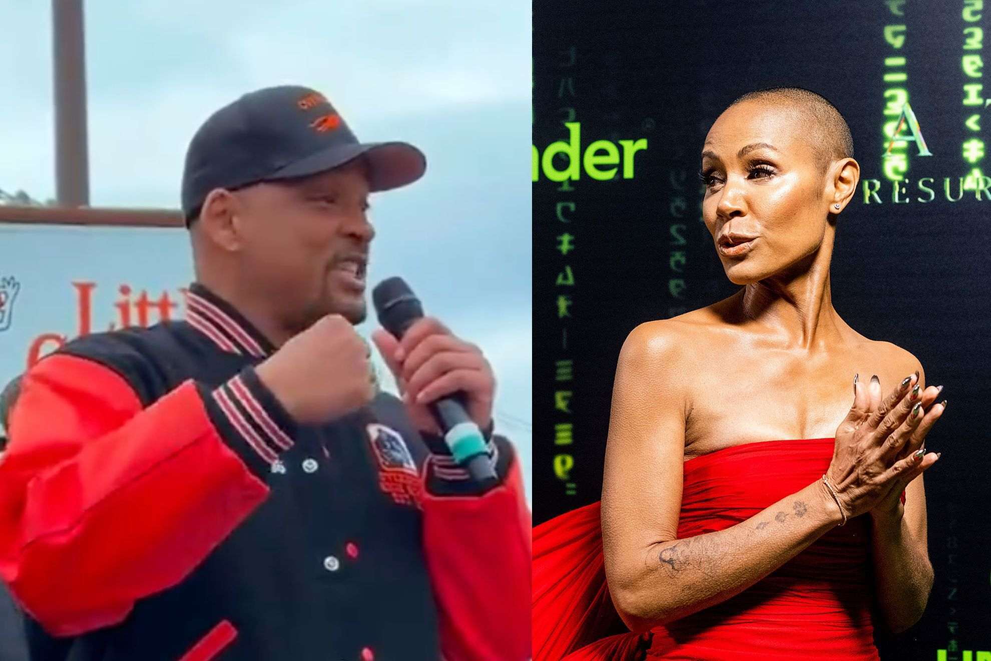 Will Smith takes a shot at Jada Pinkett Smith with another woman as the cause of his success