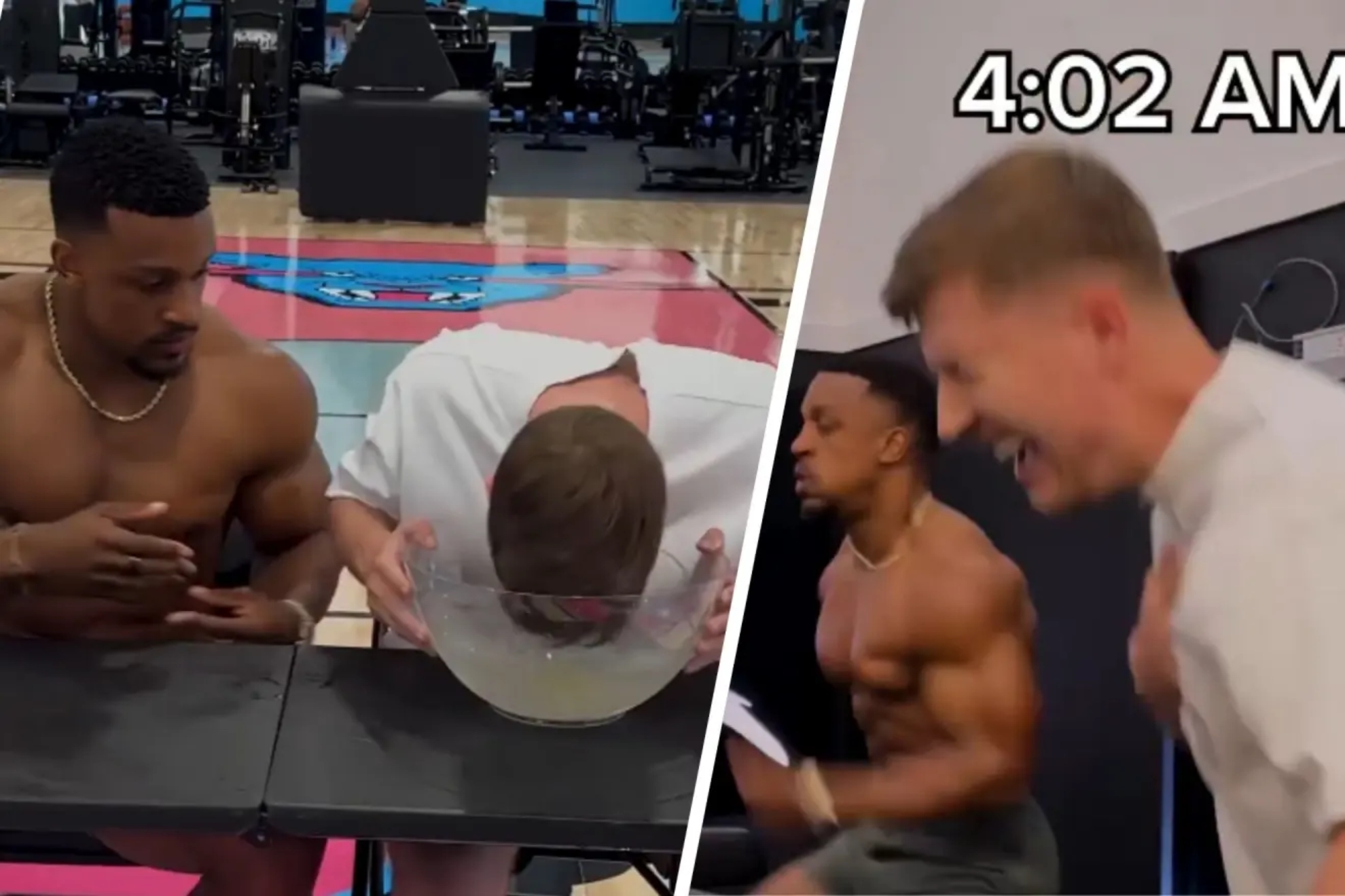 MrBeast and Ashton Hall replicate the most viral trend of the moment