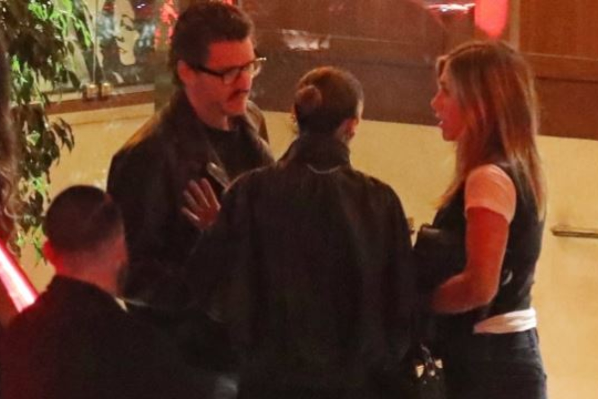 Pedro Pascal and Jennifer Aniston.