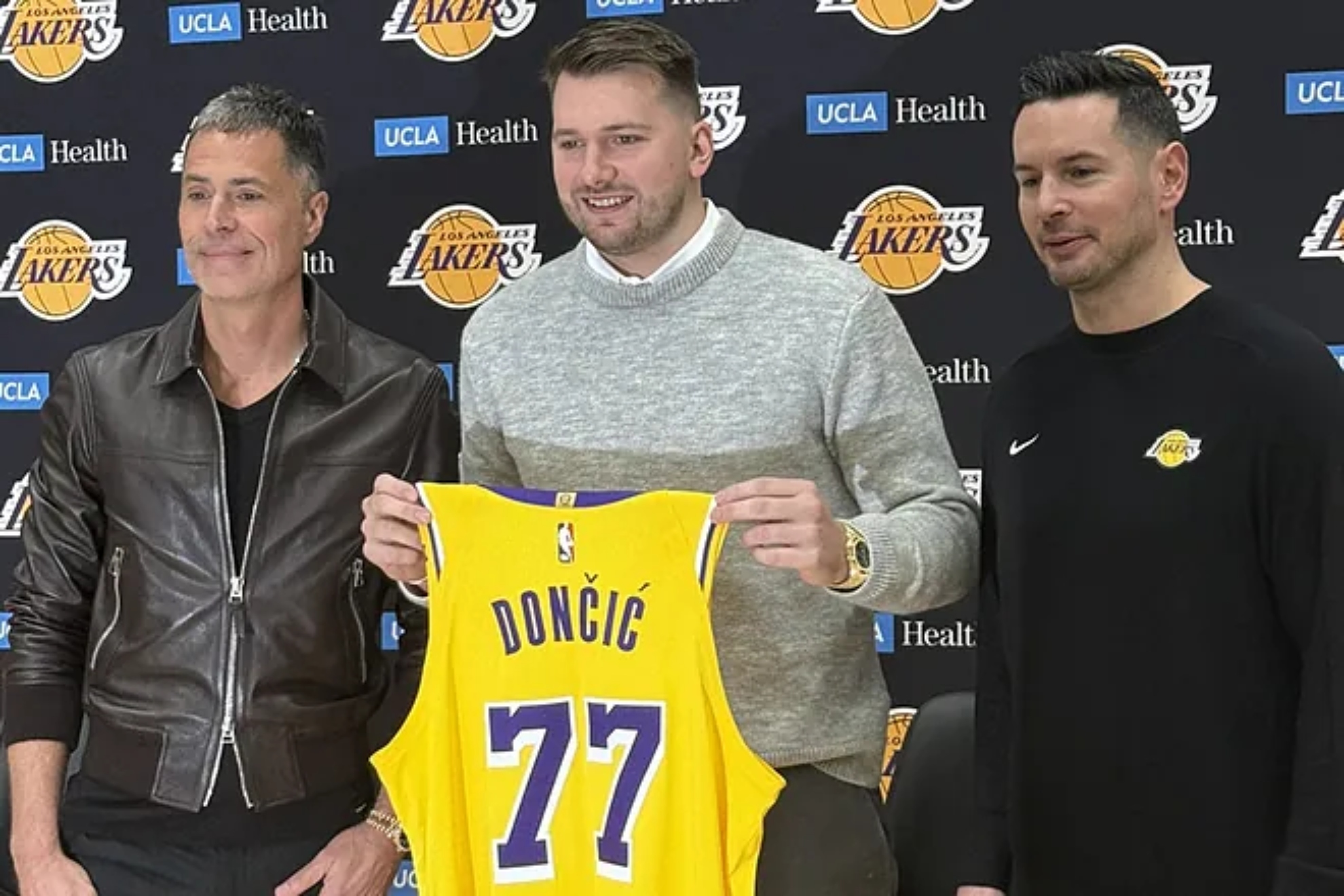 Luka Doncics No. 77 Lakers jersey is the most popular and best-selling in the NBA