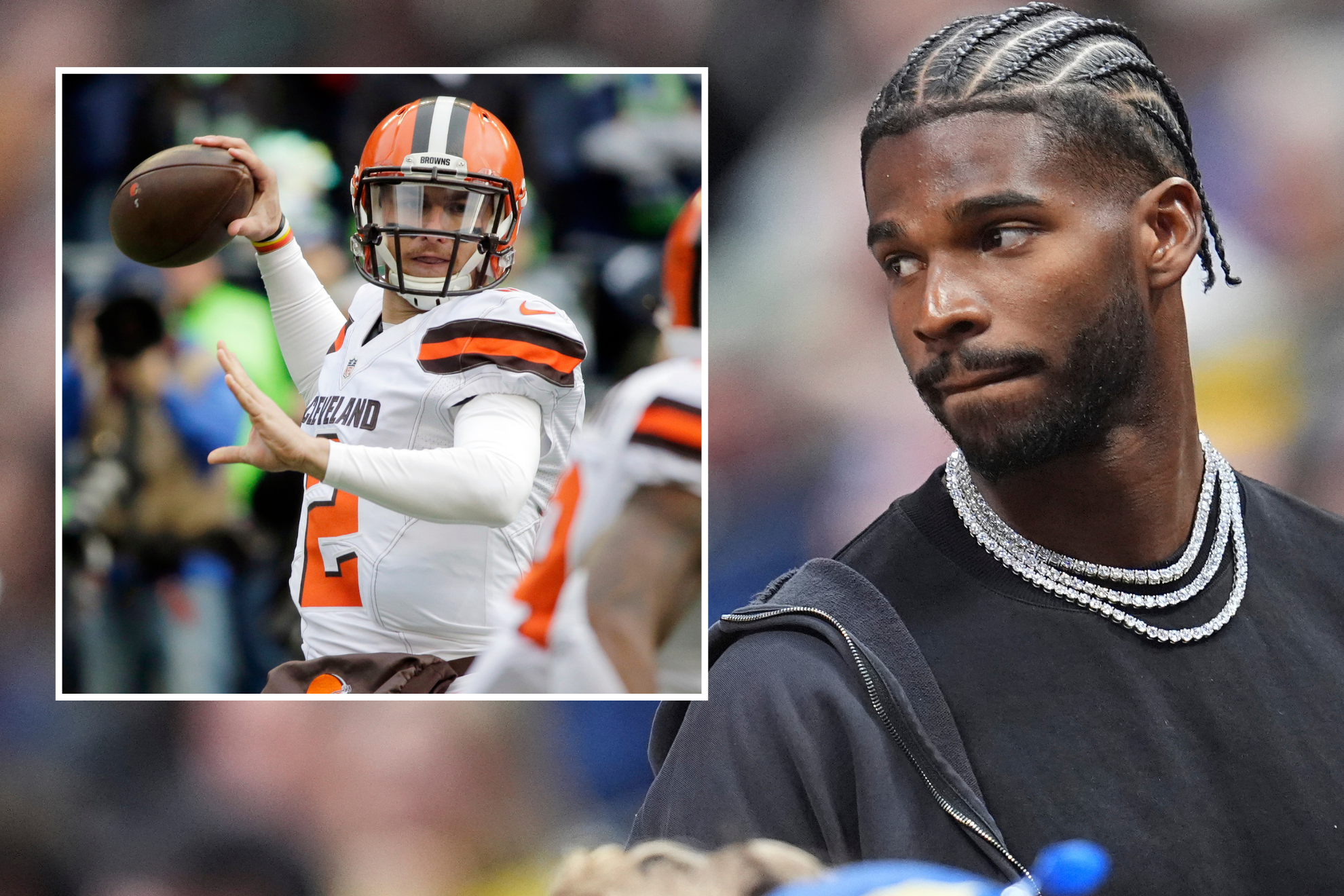 Former Colorado quarterback Shedeur Sanders.