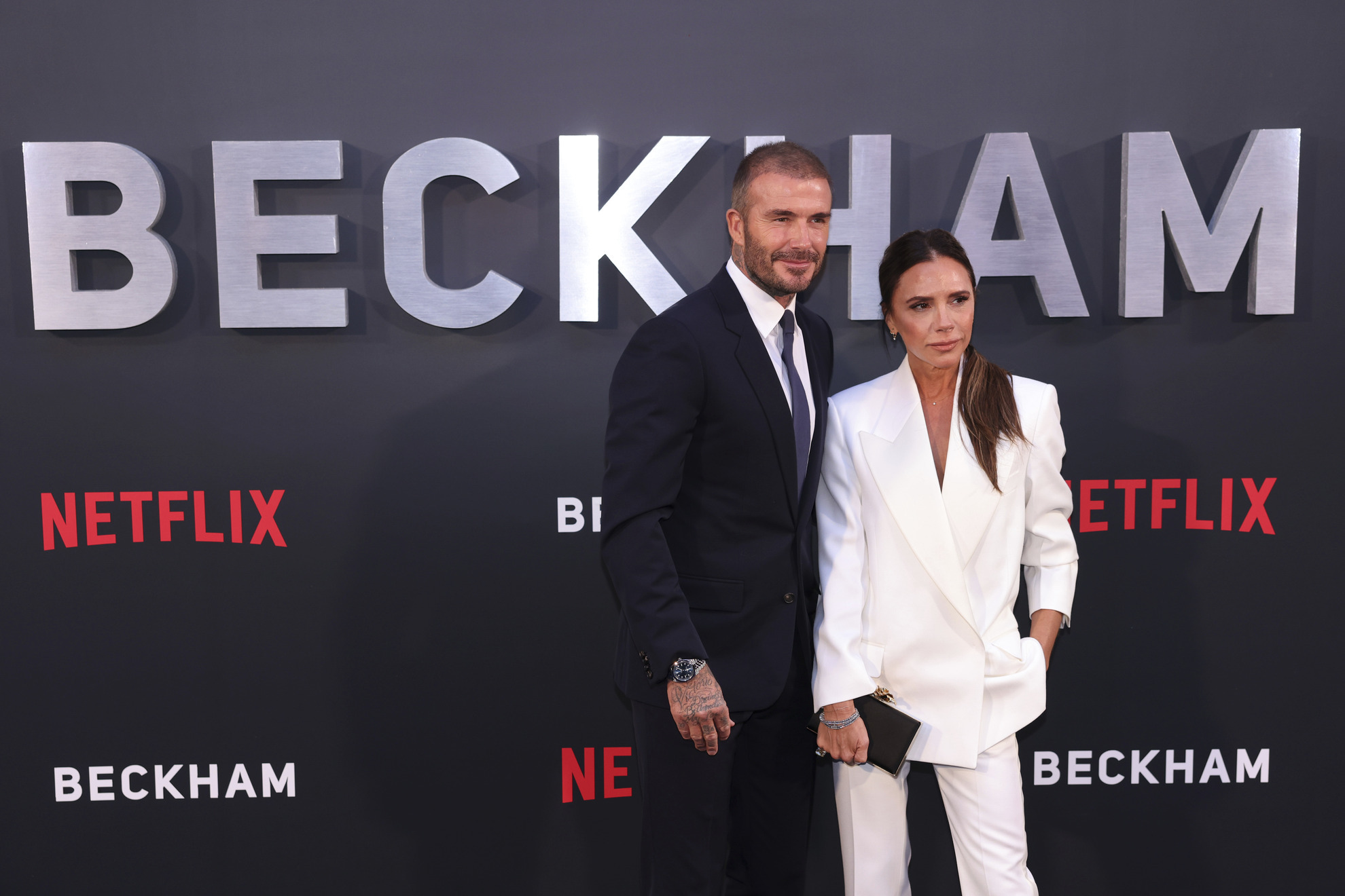 David Beckham and Victoria Beckham