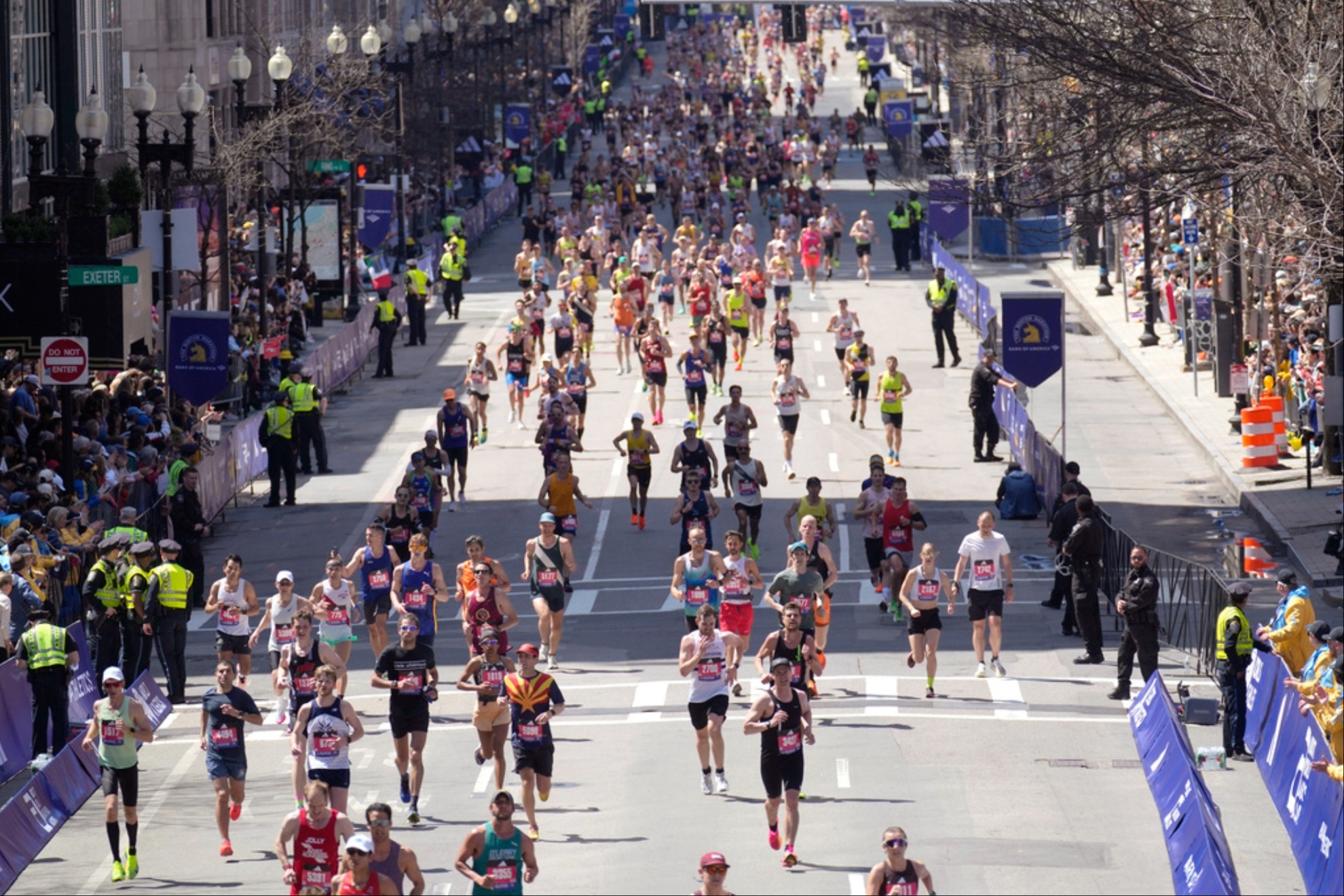Everything is ready for the 129th Boston Marathon to be run on Monday, April 21.
