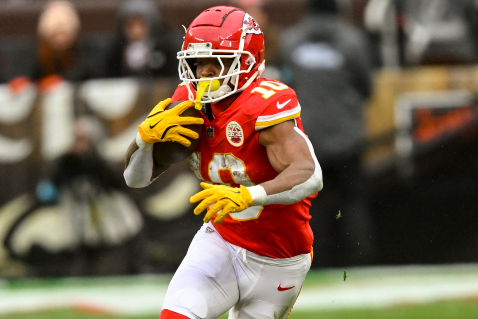 Isiah Pachecos contract is one of the Kansas City Chiefs pending tasks for this season.