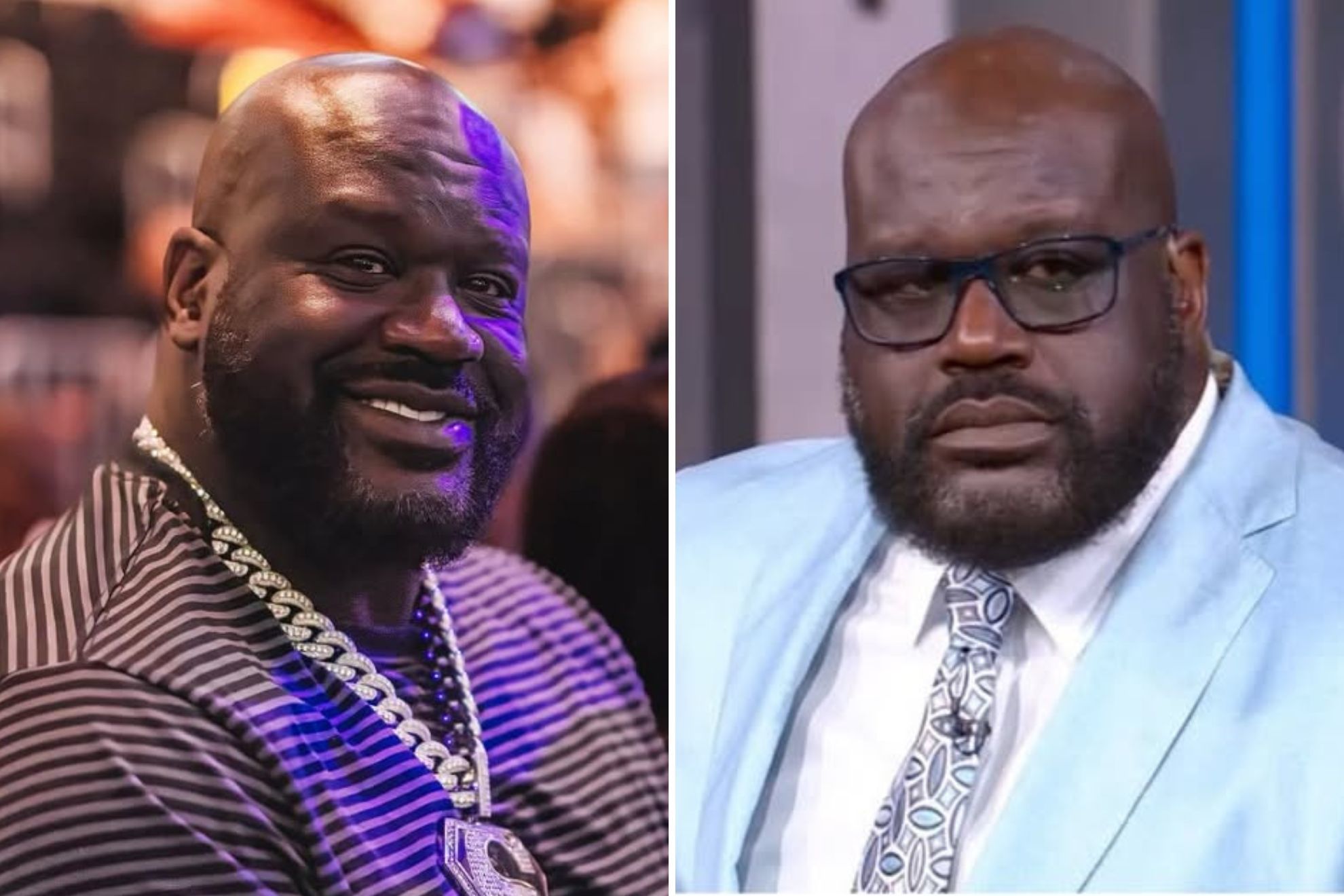 Shaquille Oneal has to use the bathroom during a live show: Take some matches