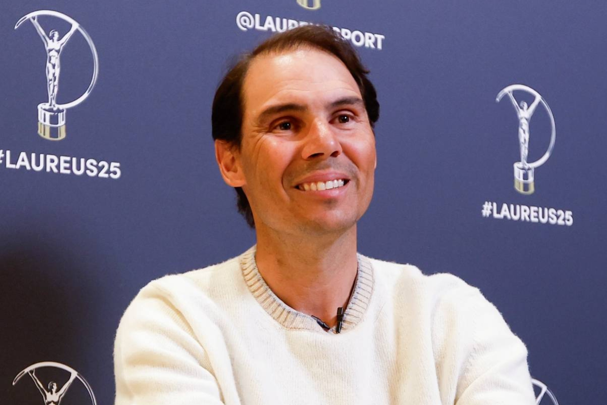 Rafa Nadal: I pick up the racket to play with my son and little else