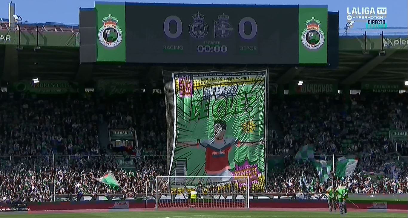 Racing Santander - Deportivo, en directo | LaLiga Hypermotion hoy en vivo