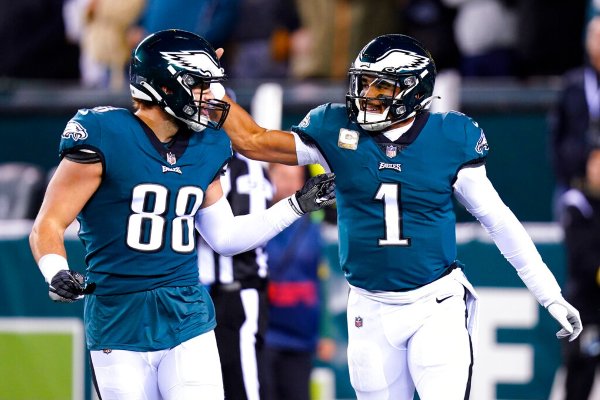 Dallas Goedert has one foot out of Philadelphia.