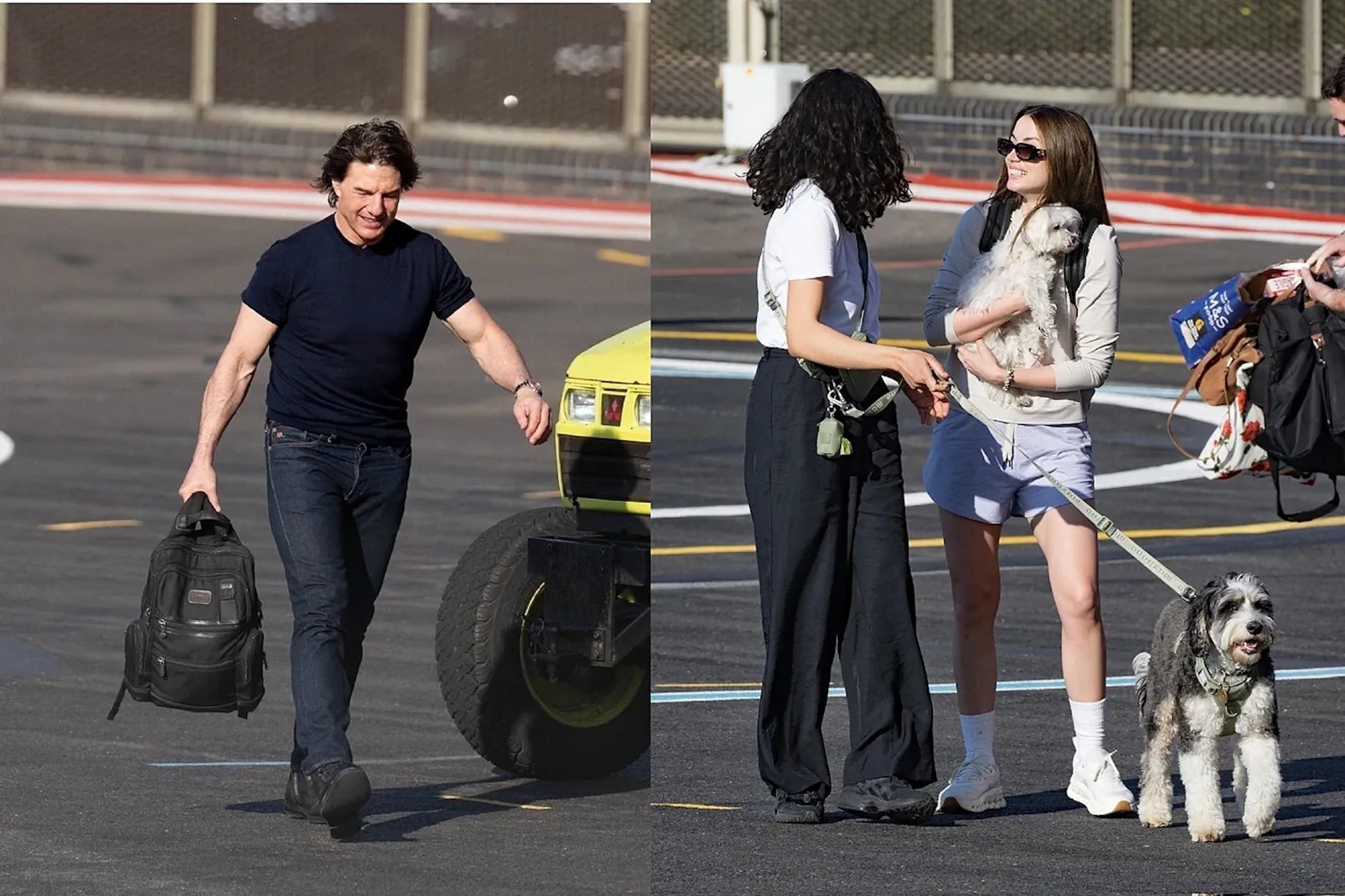 Tom Cruise Ana de Armas helicopter celebrities romance rumors