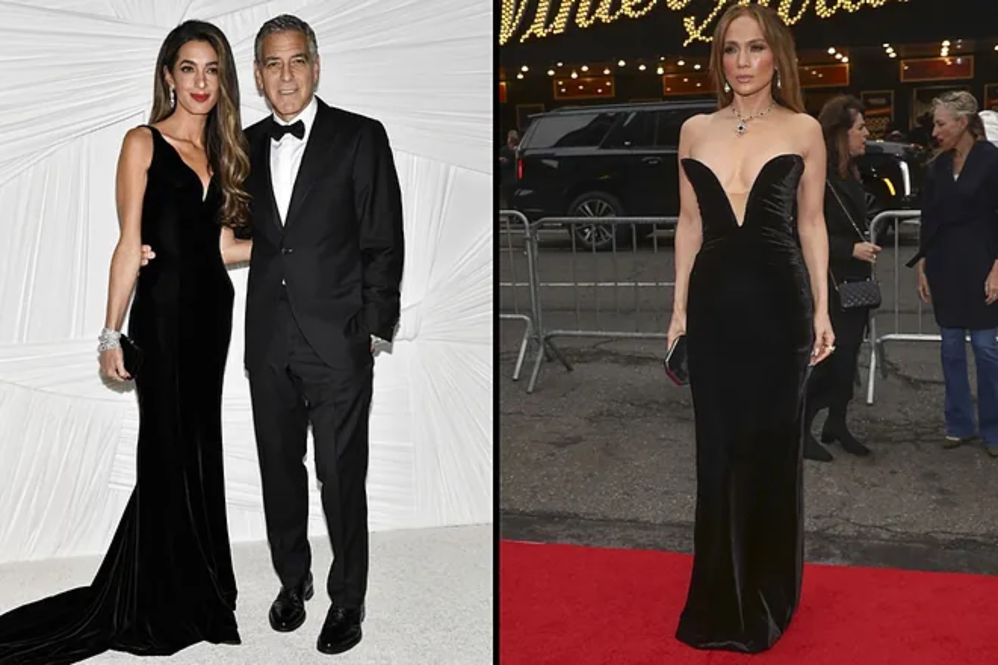 The good relationship between George Clooney and Jennifer Lopez makes the actors wife Amal jealous