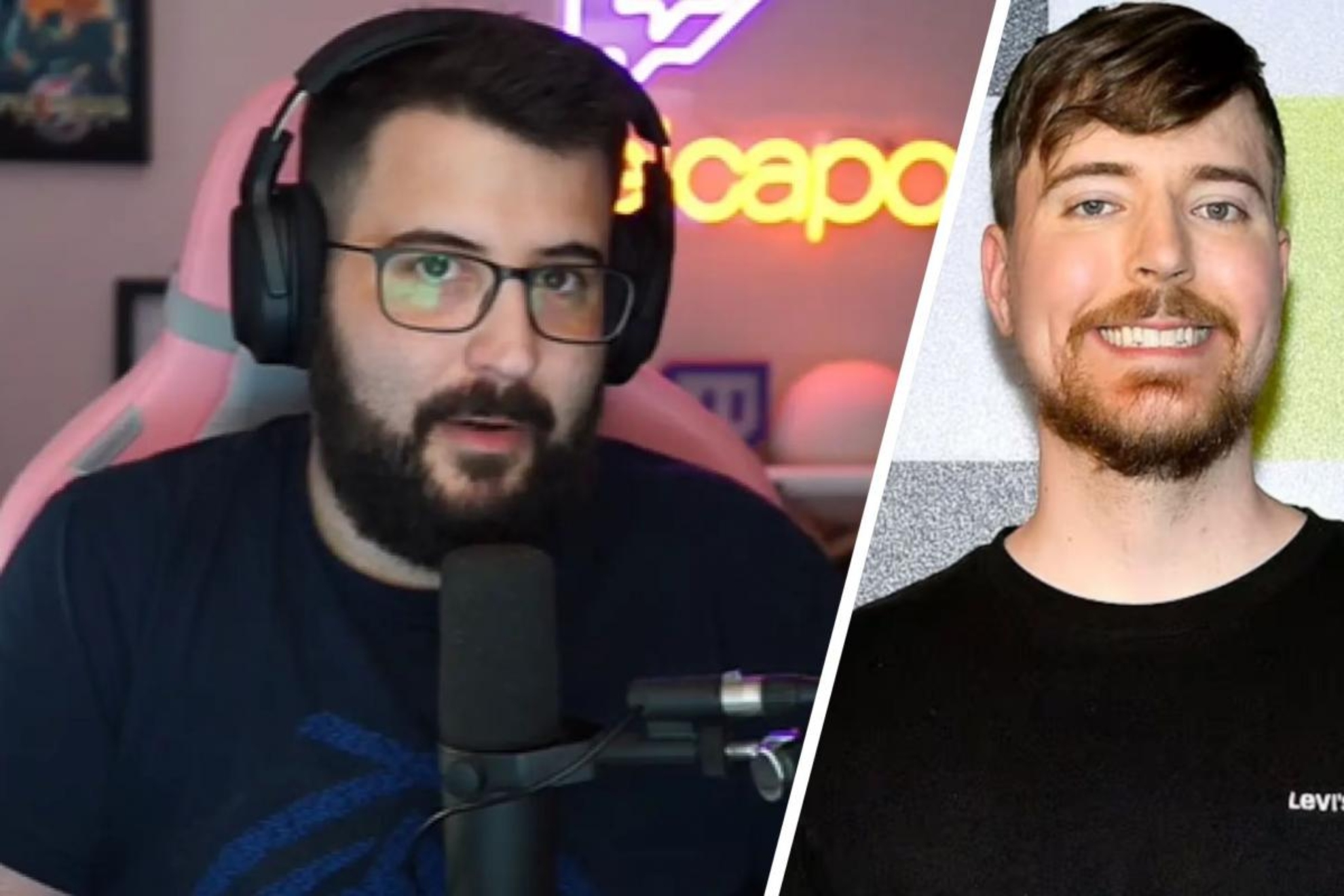 A streamer harshly criticizes MrBeast: He seems like a psychopath, he disgusts me